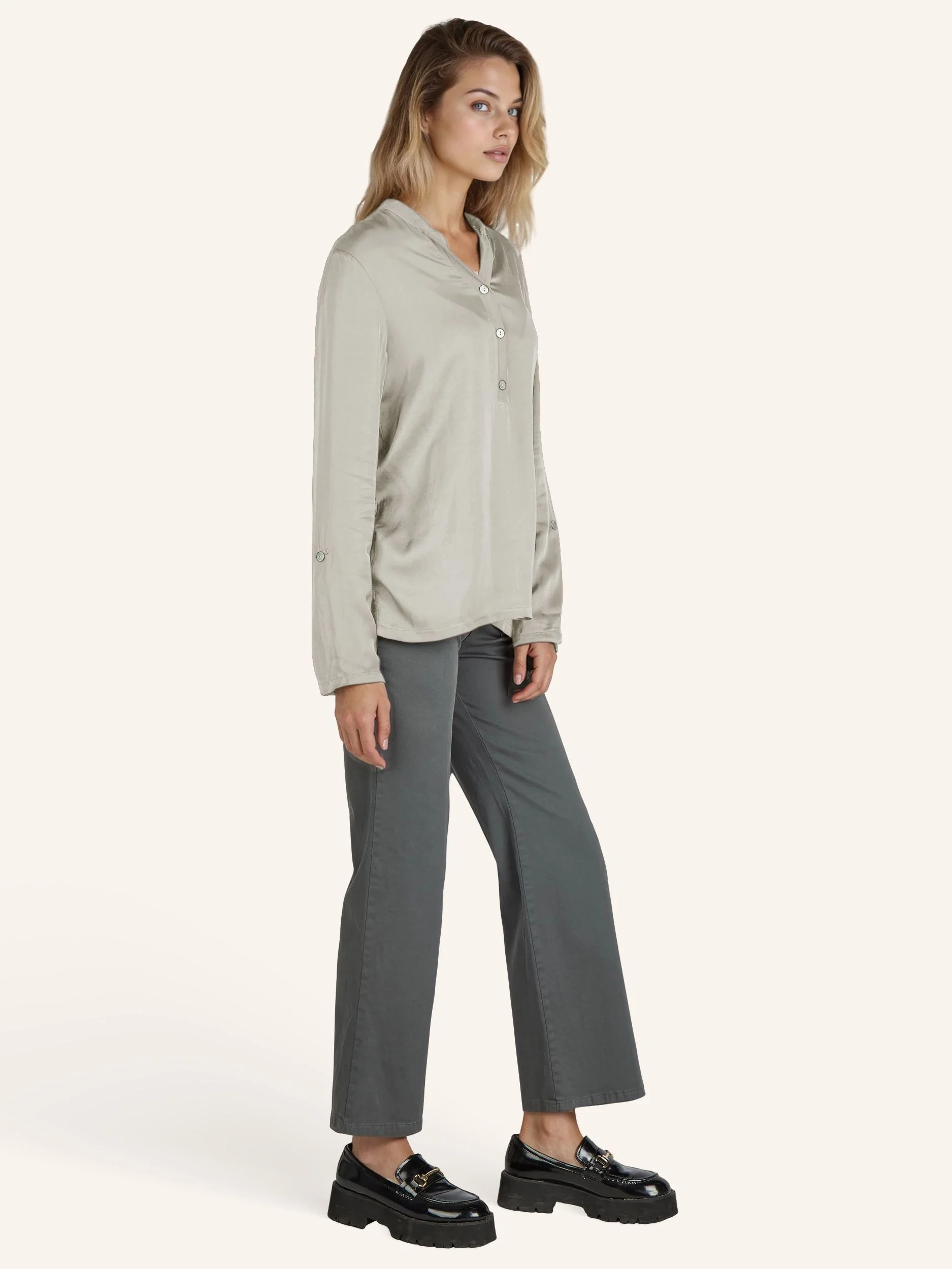 Bluse in Satin-Optik - Image 20