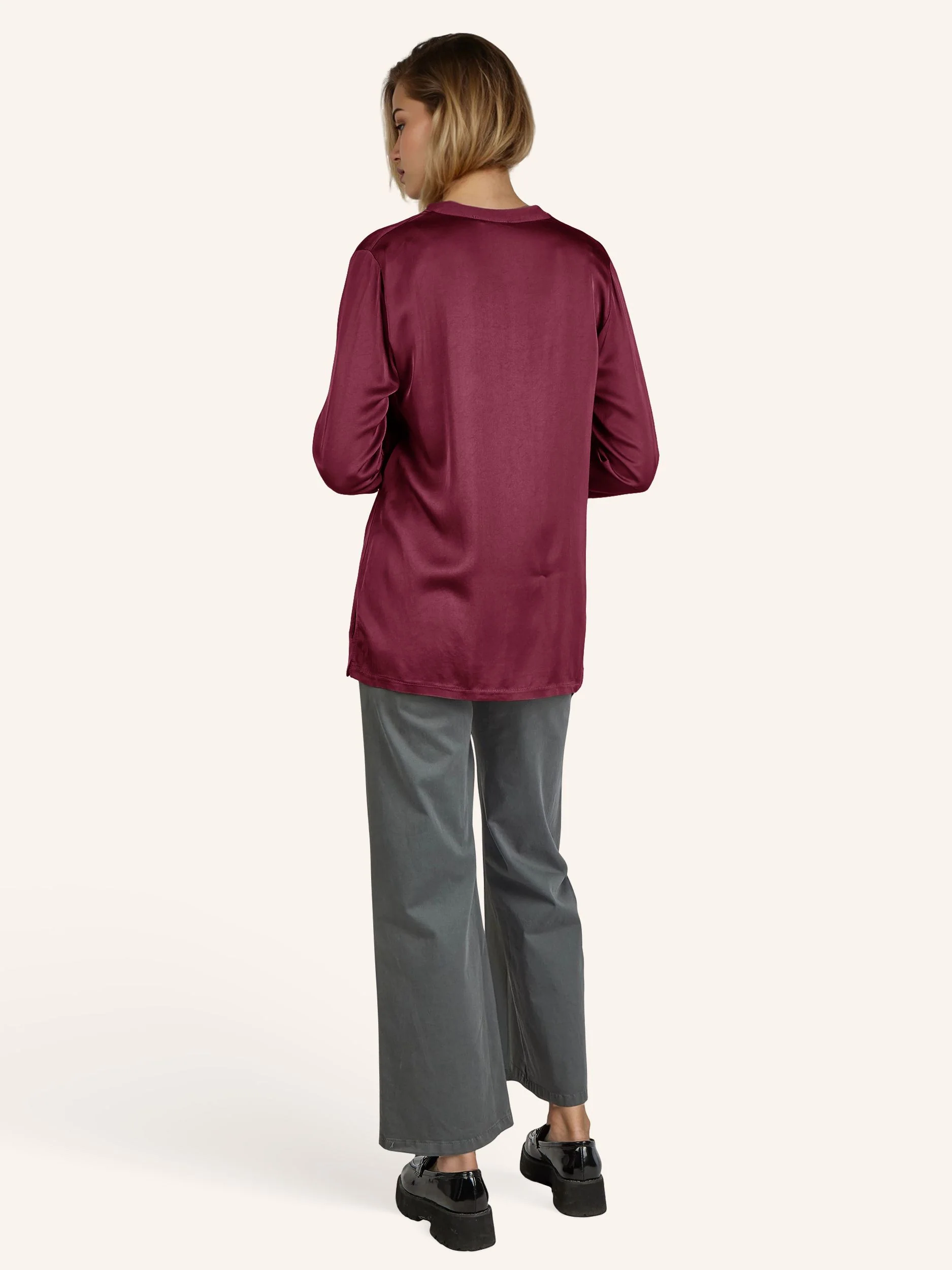 Bluse in Satin-Optik - Image 3
