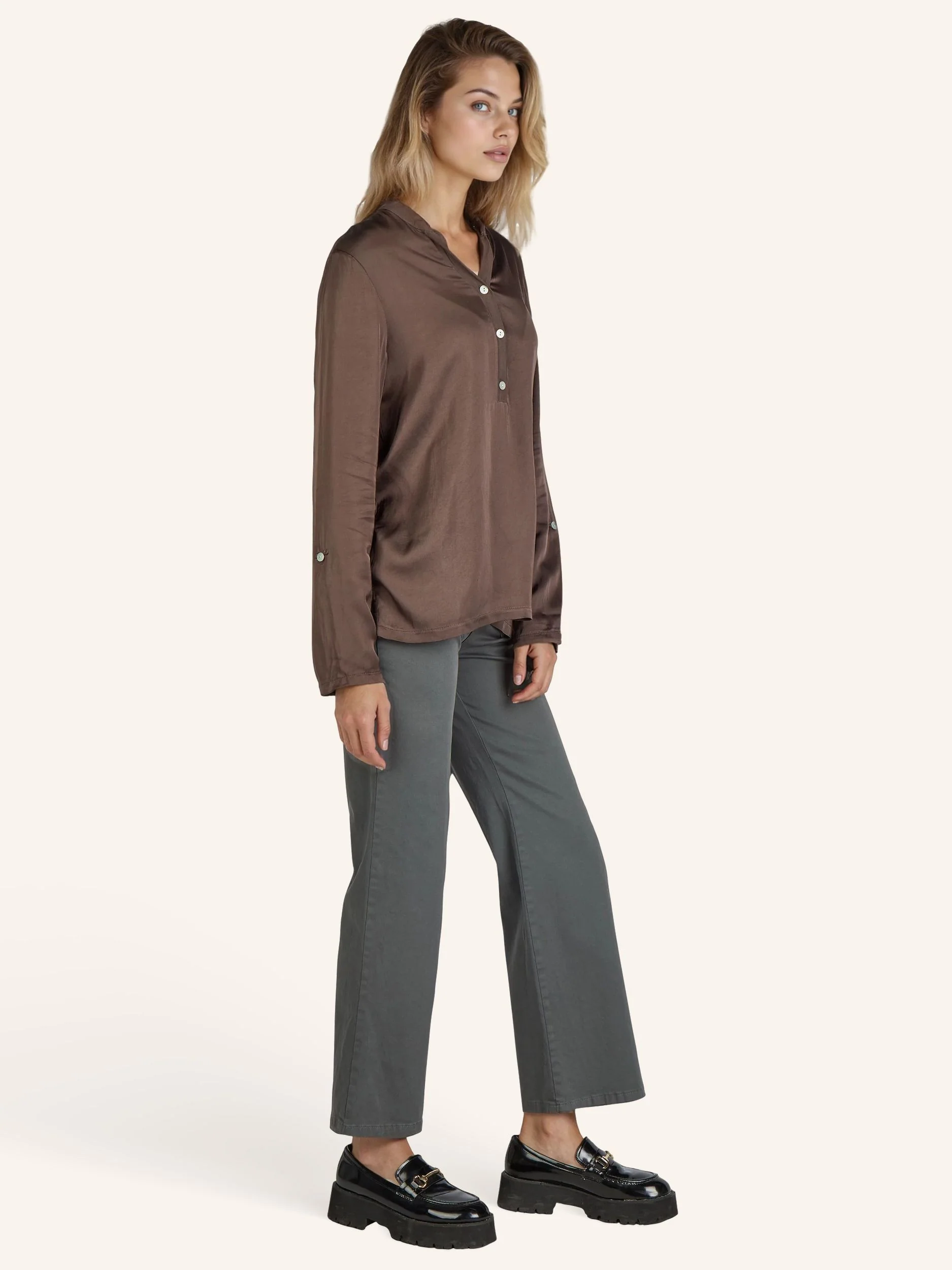 Bluse in Satin-Optik - Image 8