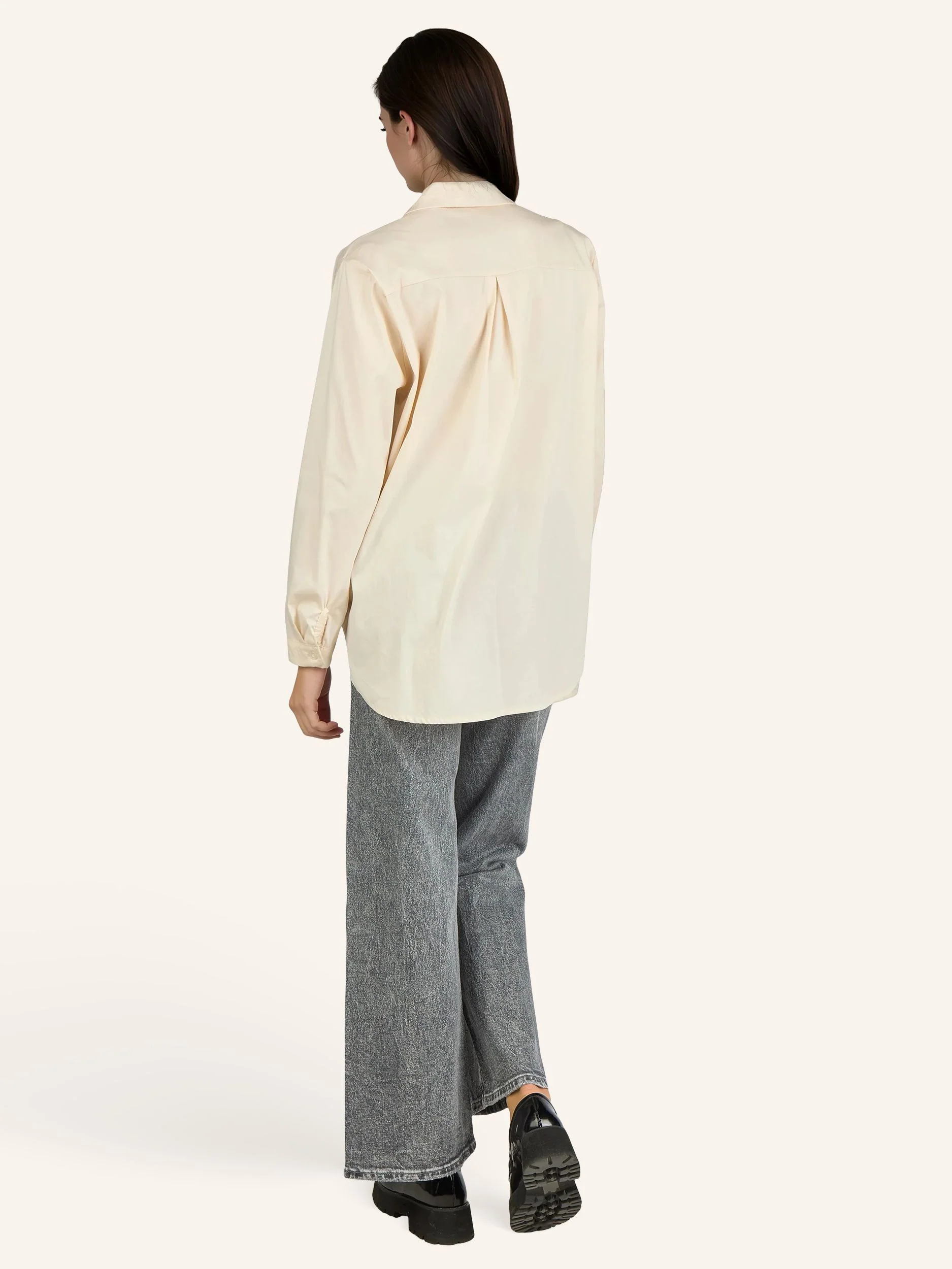 Bluse mit verdeckter Knopfleiste - Image 3