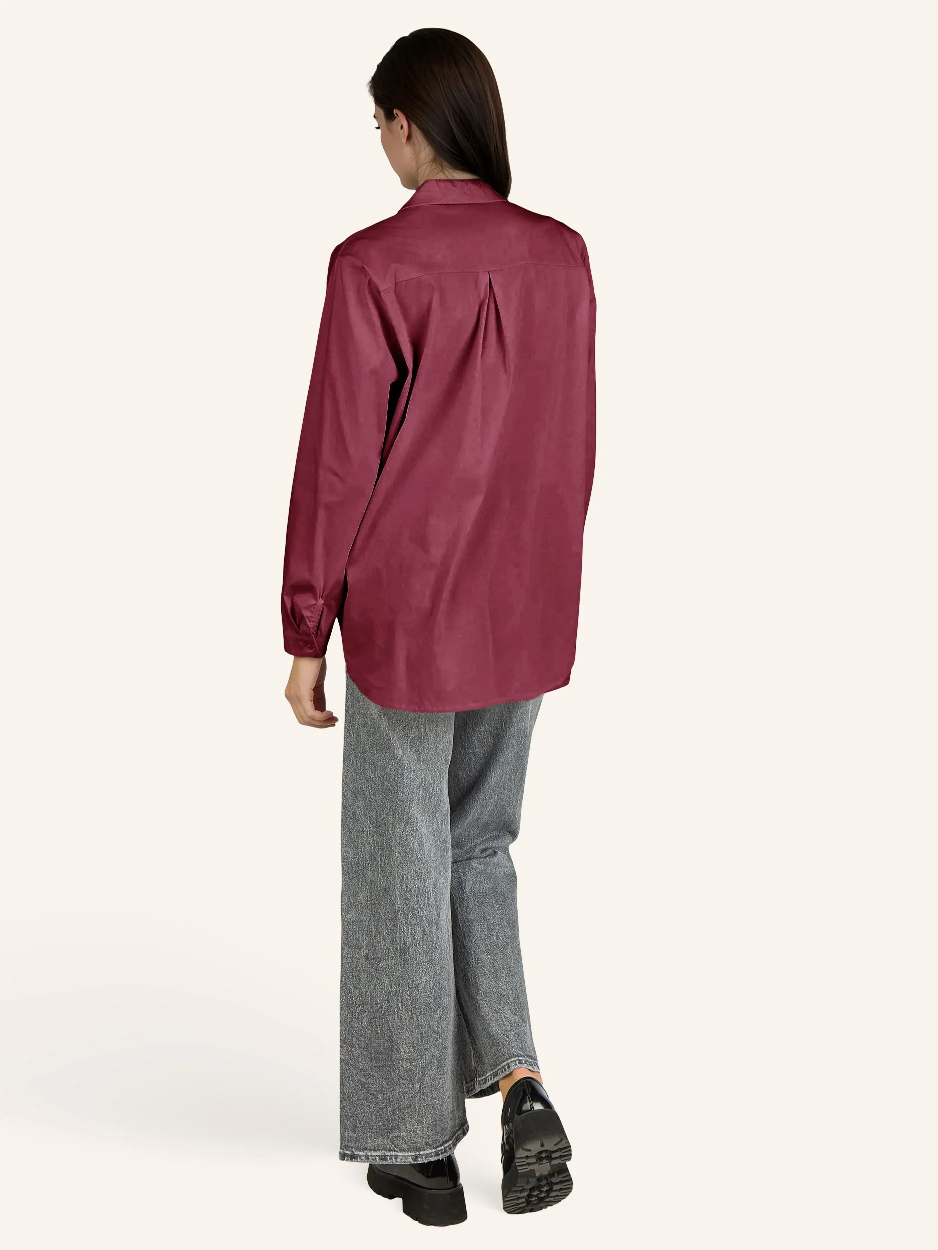 Bluse mit verdeckter Knopfleiste - Image 9
