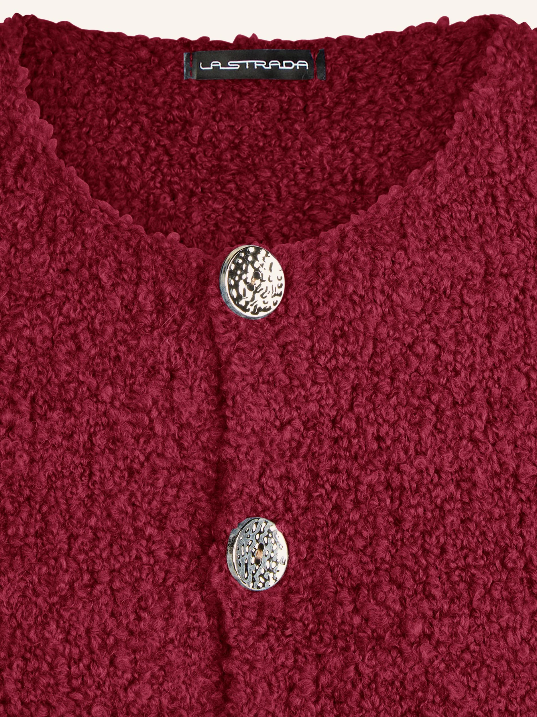Bouclé-Cardigan kurzarm - Image 12