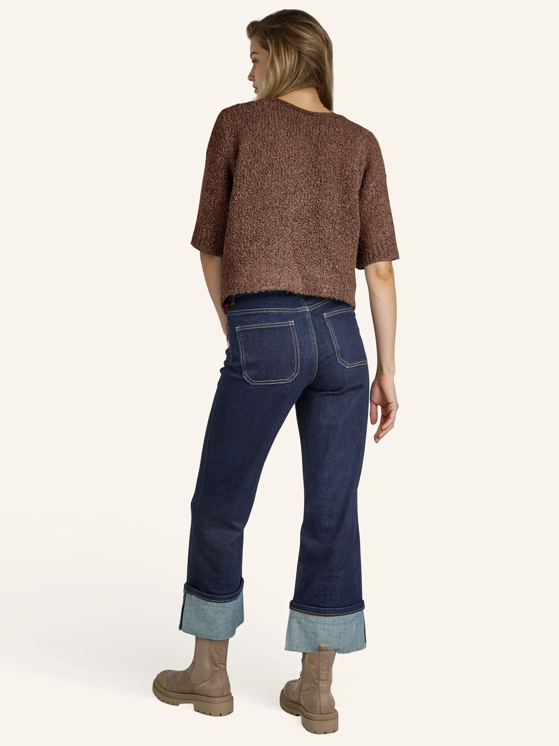 Bouclé-Cardigan kurzarm - Image 15
