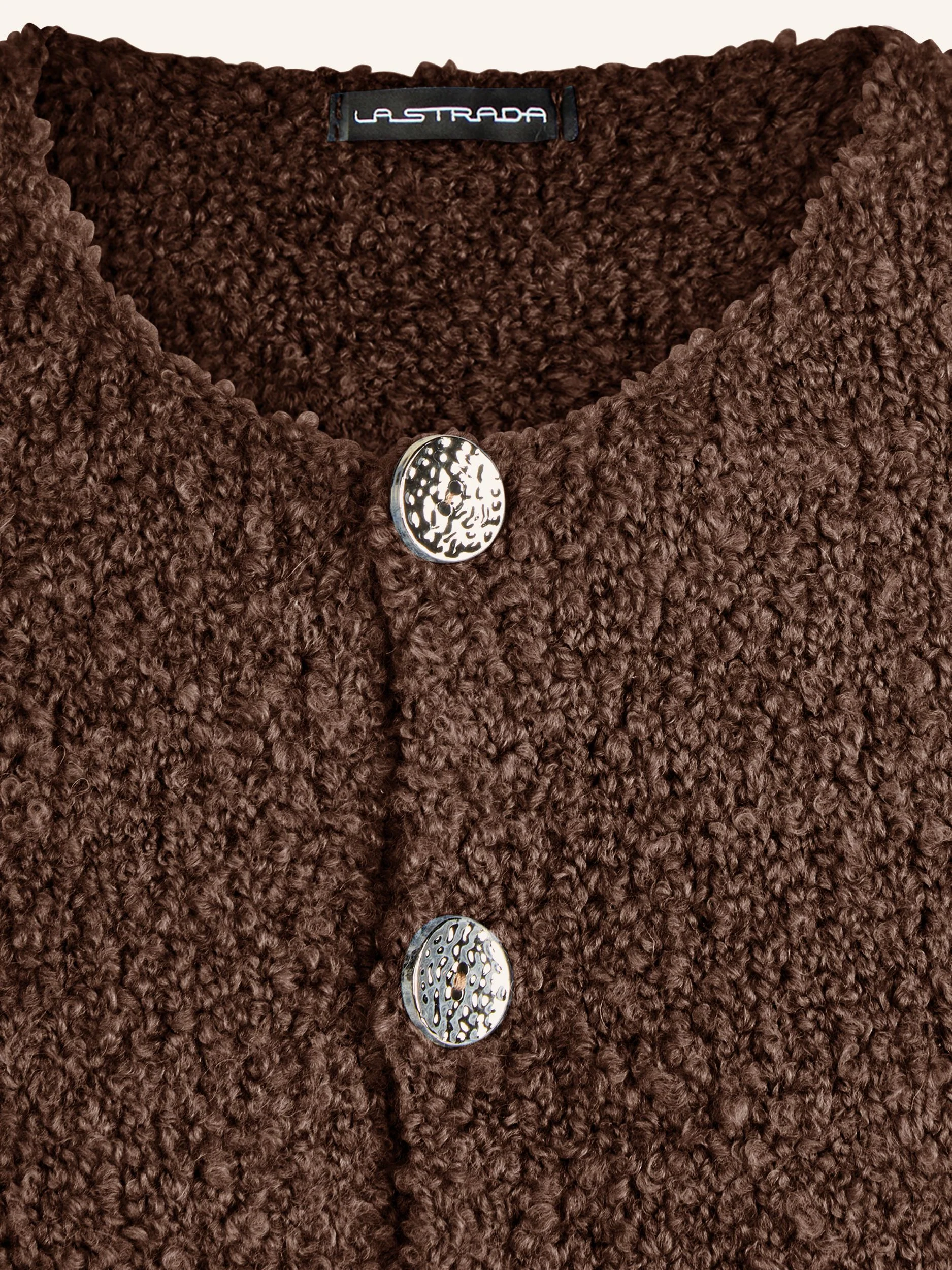 Bouclé-Cardigan kurzarm - Image 18