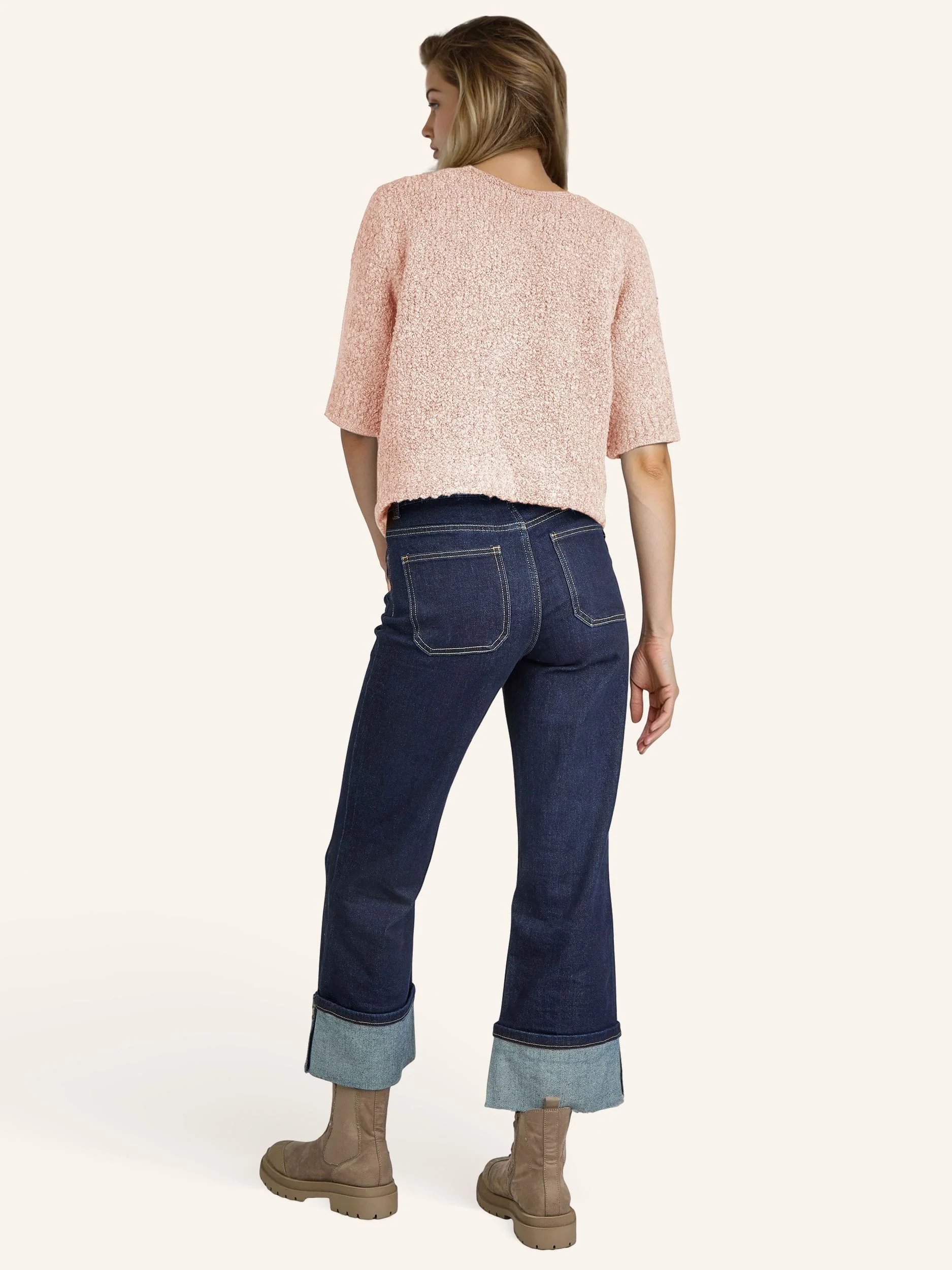 Bouclé-Cardigan kurzarm - Image 27