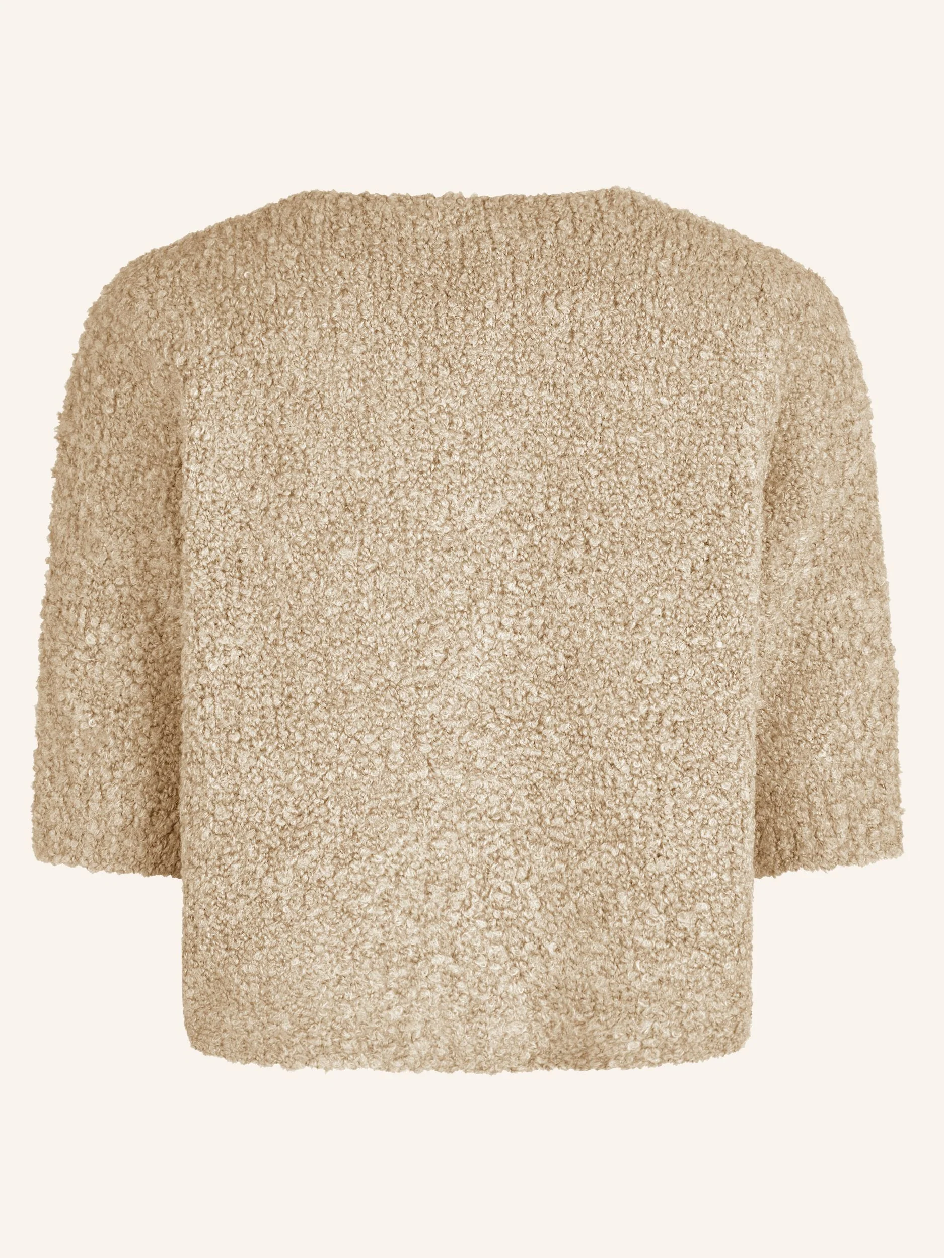 Bouclé-Cardigan kurzarm - Image 5