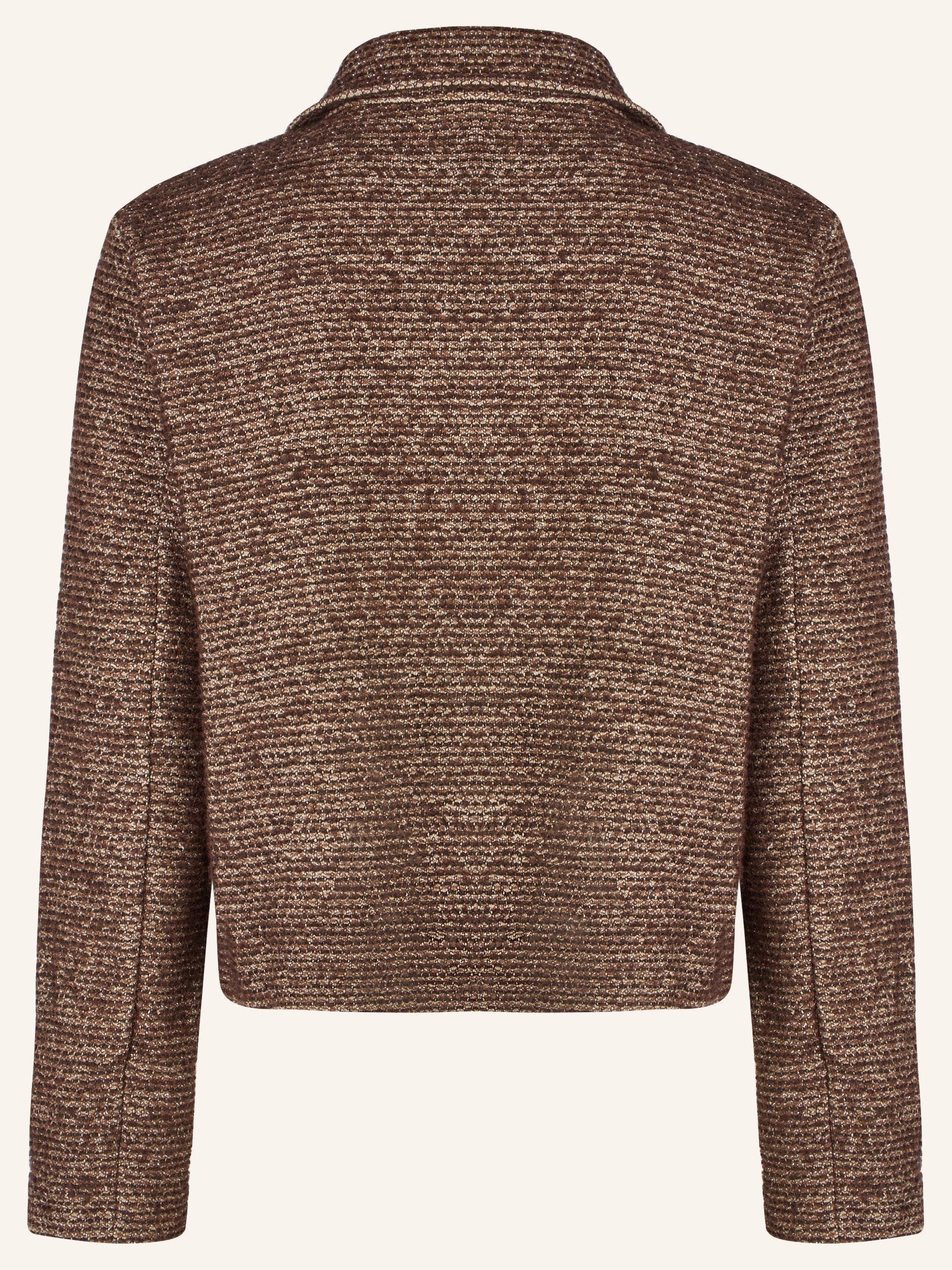 Bouclé-Jacke mit Glitzergarn - Image 11