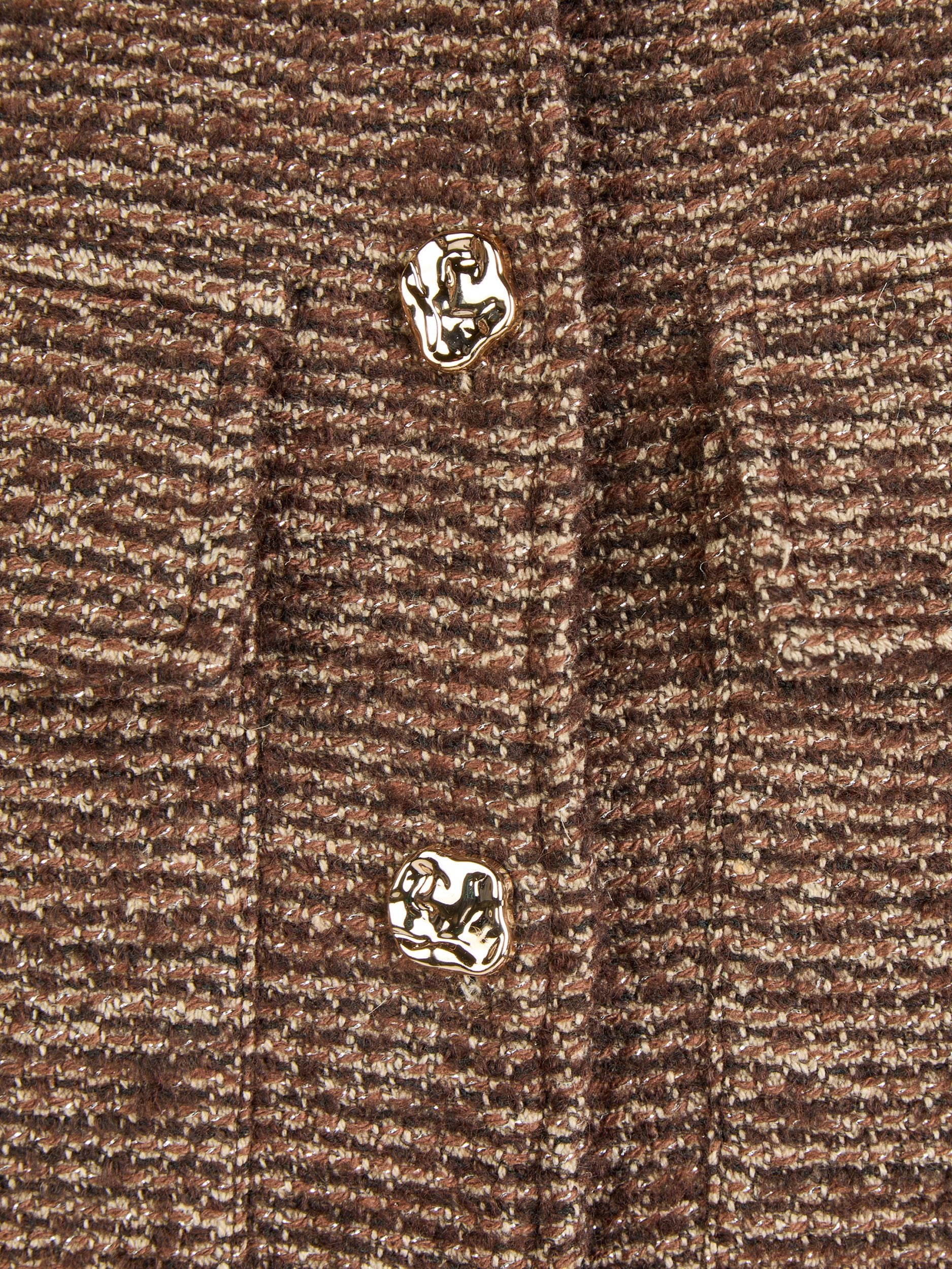 Bouclé-Jacke mit Glitzergarn - Image 12