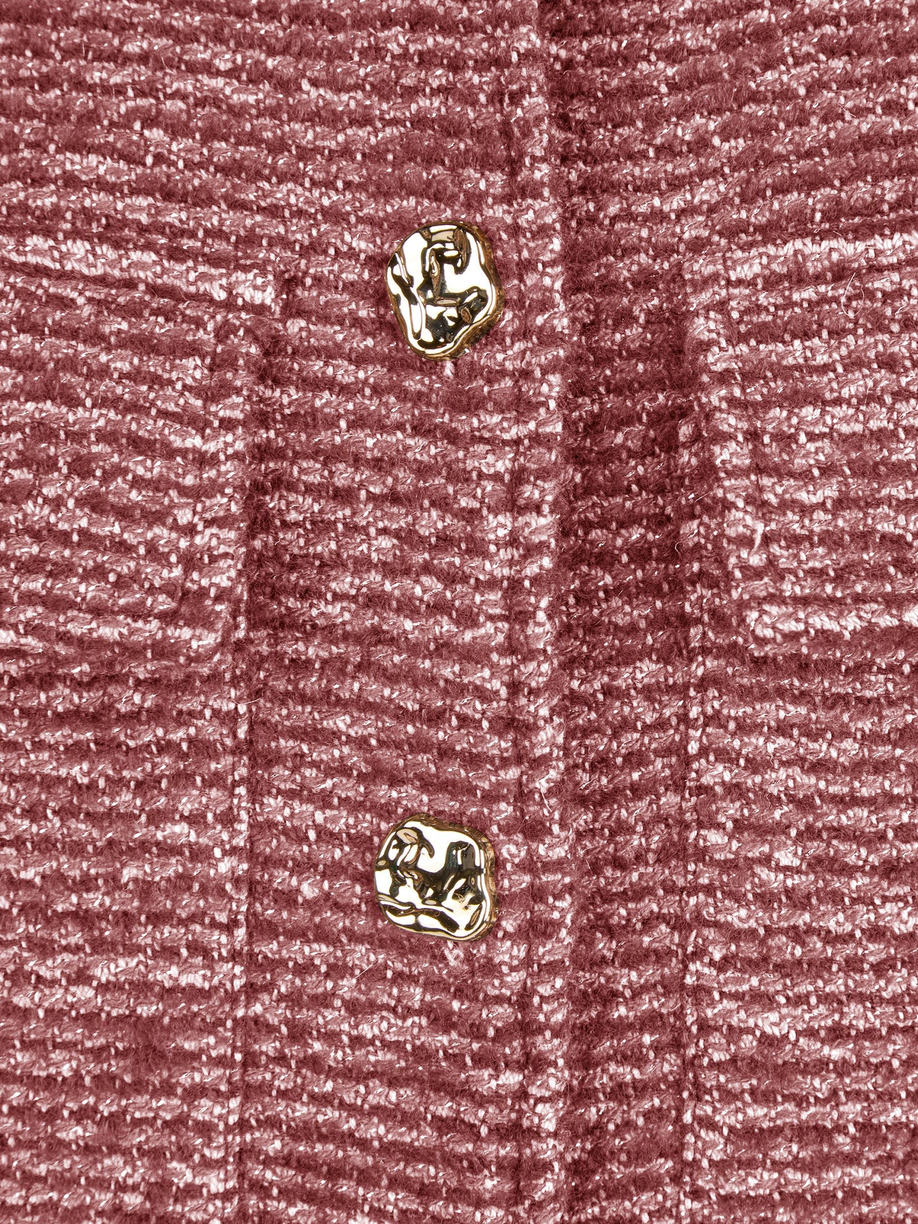 Bouclé-Jacke mit Glitzergarn - Image 6