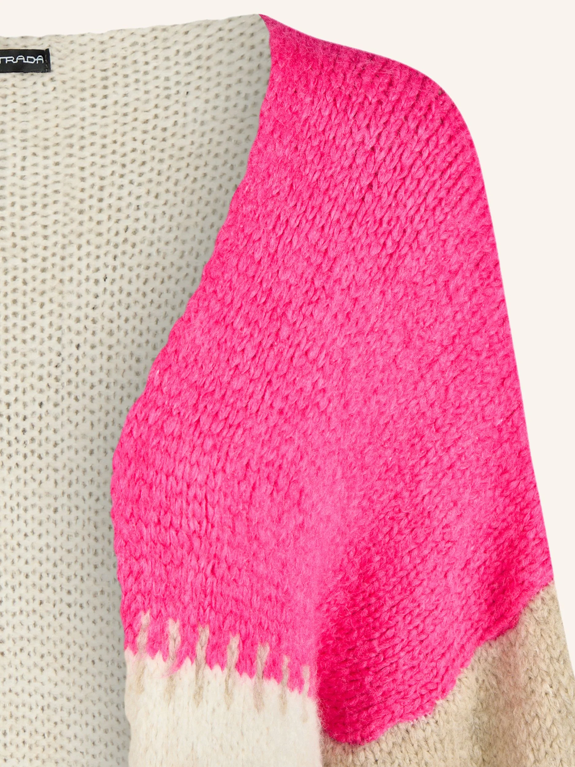 Colorblock Strickjacke - Image 12