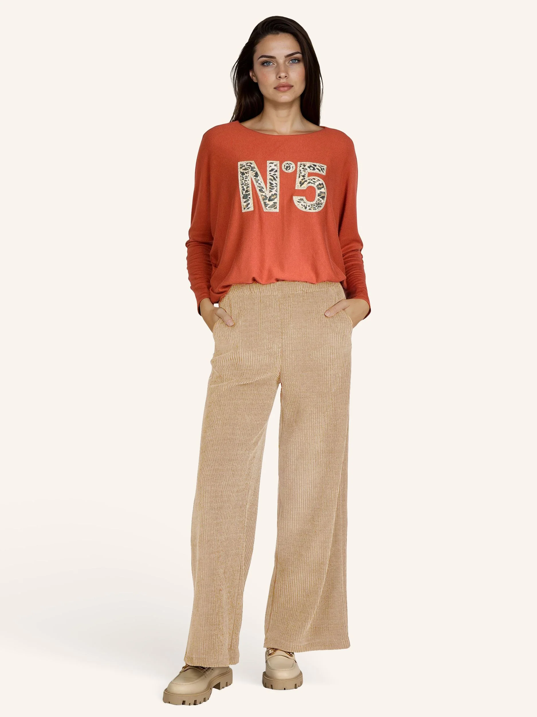 Cordhose mit weitem Bein - Image 13