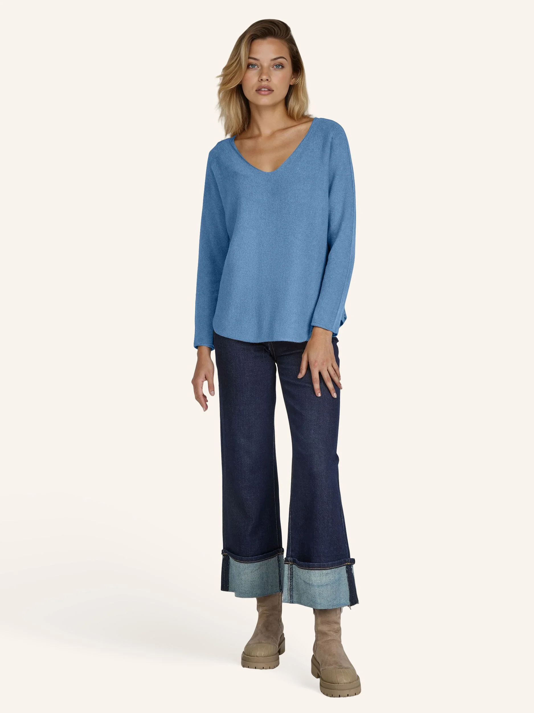 Elegantes Feinstrick-Shirt - Image 13