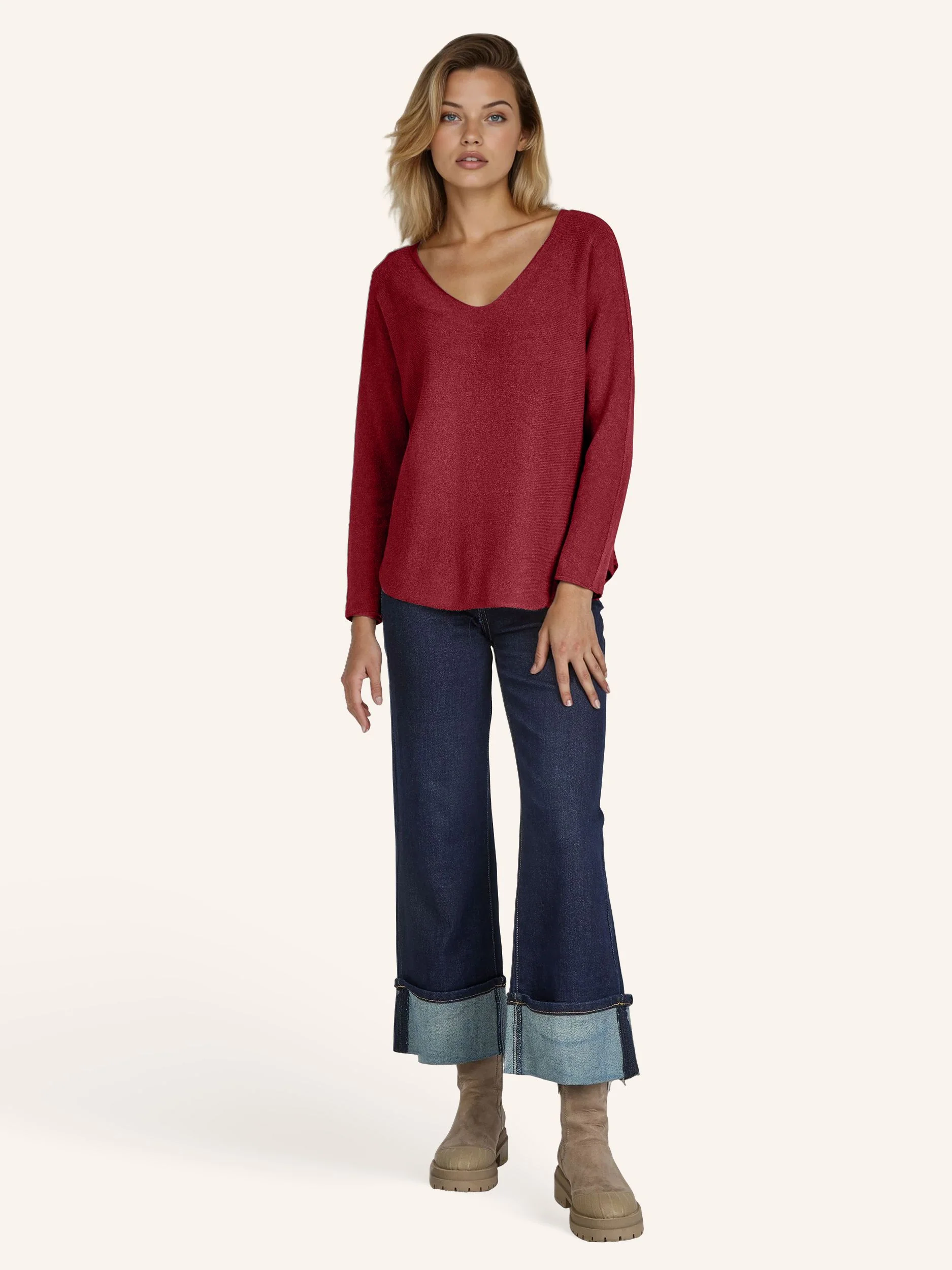 Elegantes Feinstrick-Shirt - Image 37