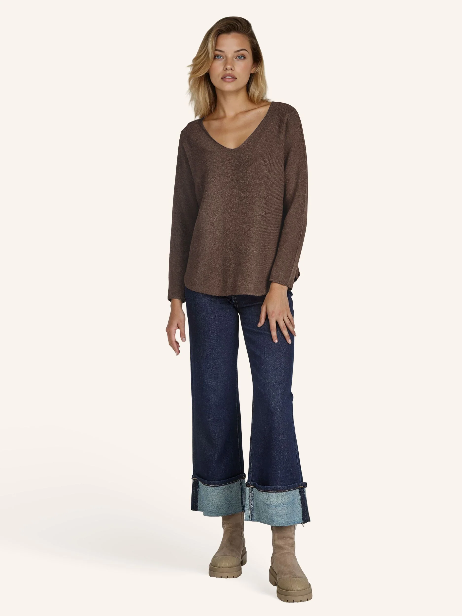 Elegantes Feinstrick-Shirt - Image 43