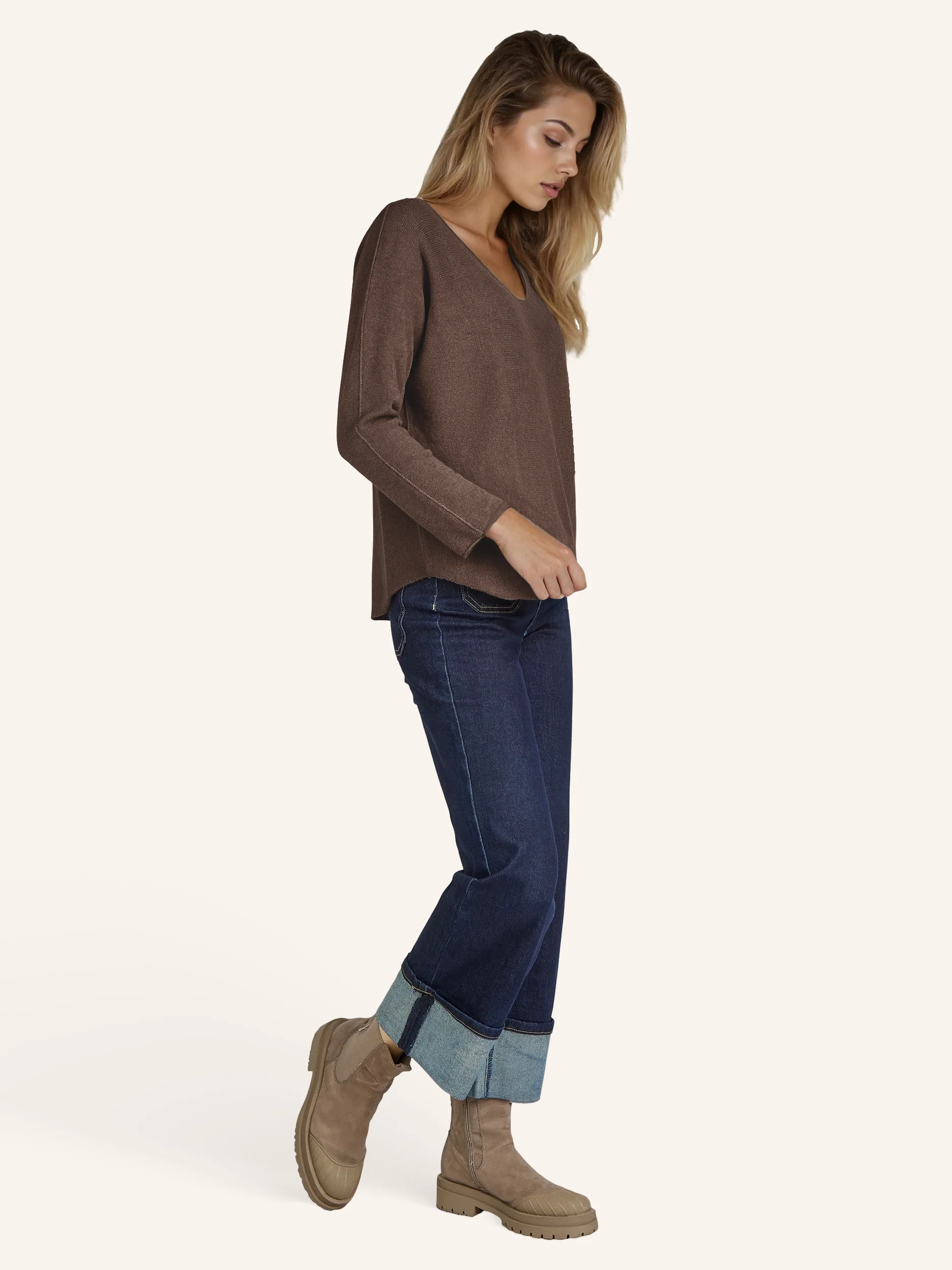 Elegantes Feinstrick-Shirt - Image 44