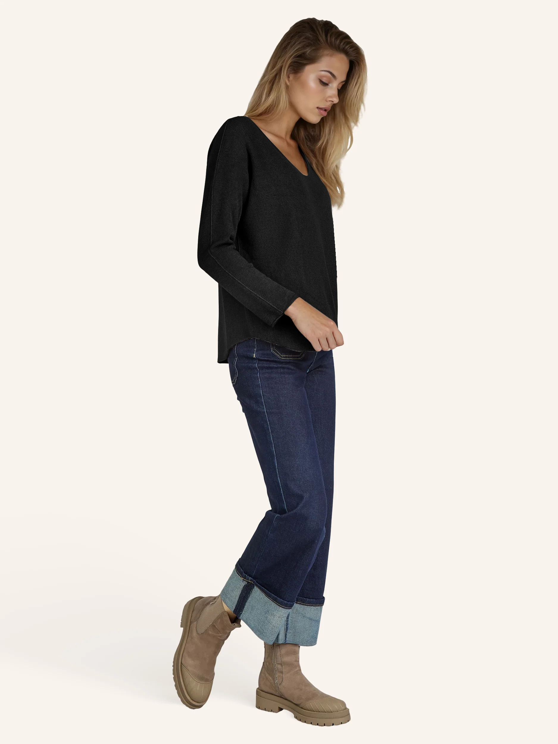 Elegantes Feinstrick-Shirt - Image 50