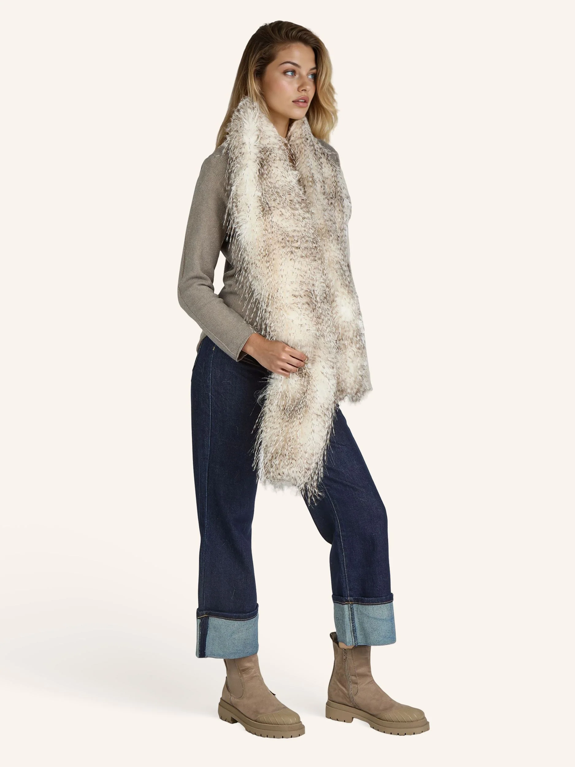 Faux-Fur Schal - Image 5