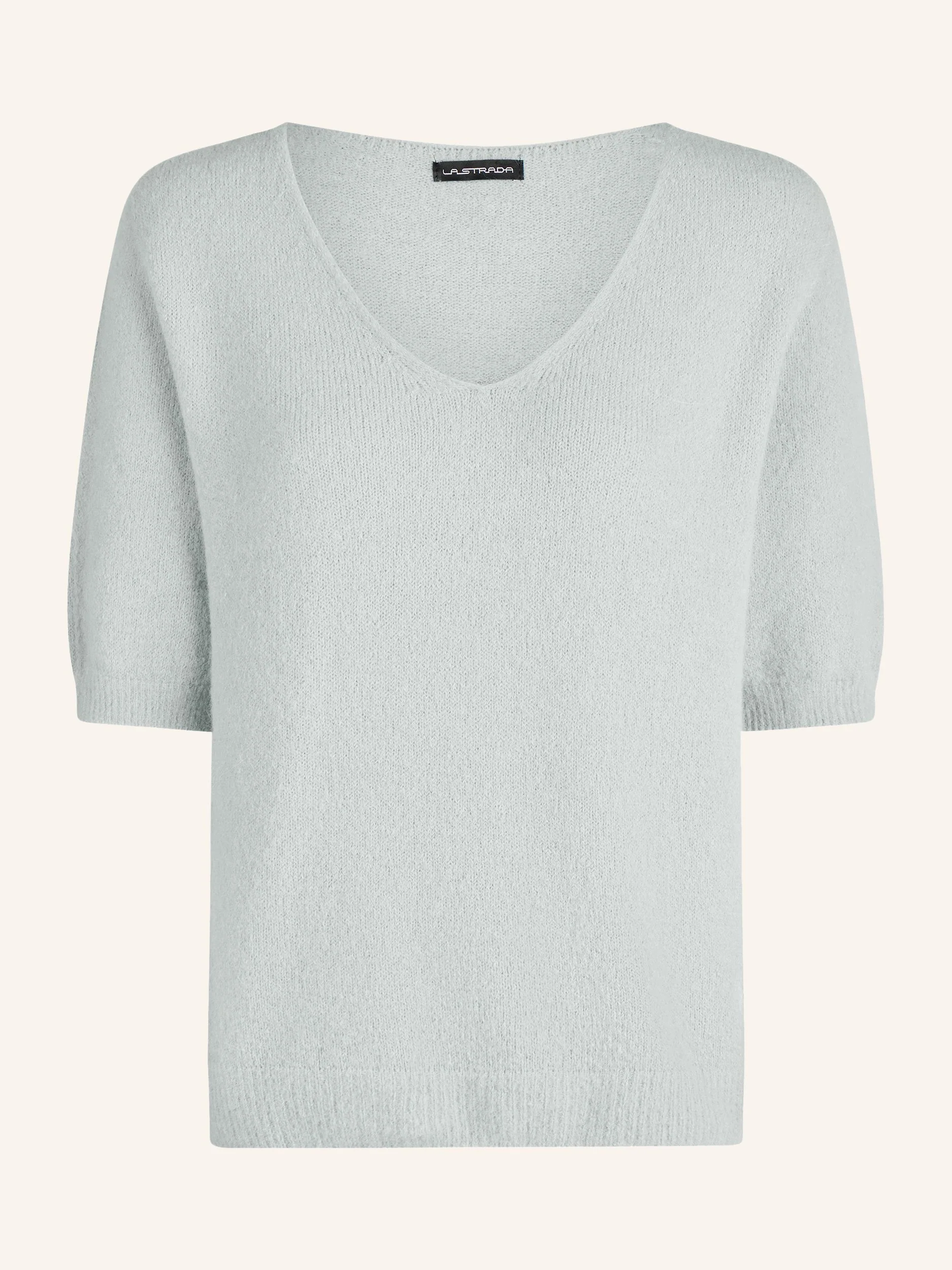 Feinstrickpullover mit halblangen Ärmeln - Image 10