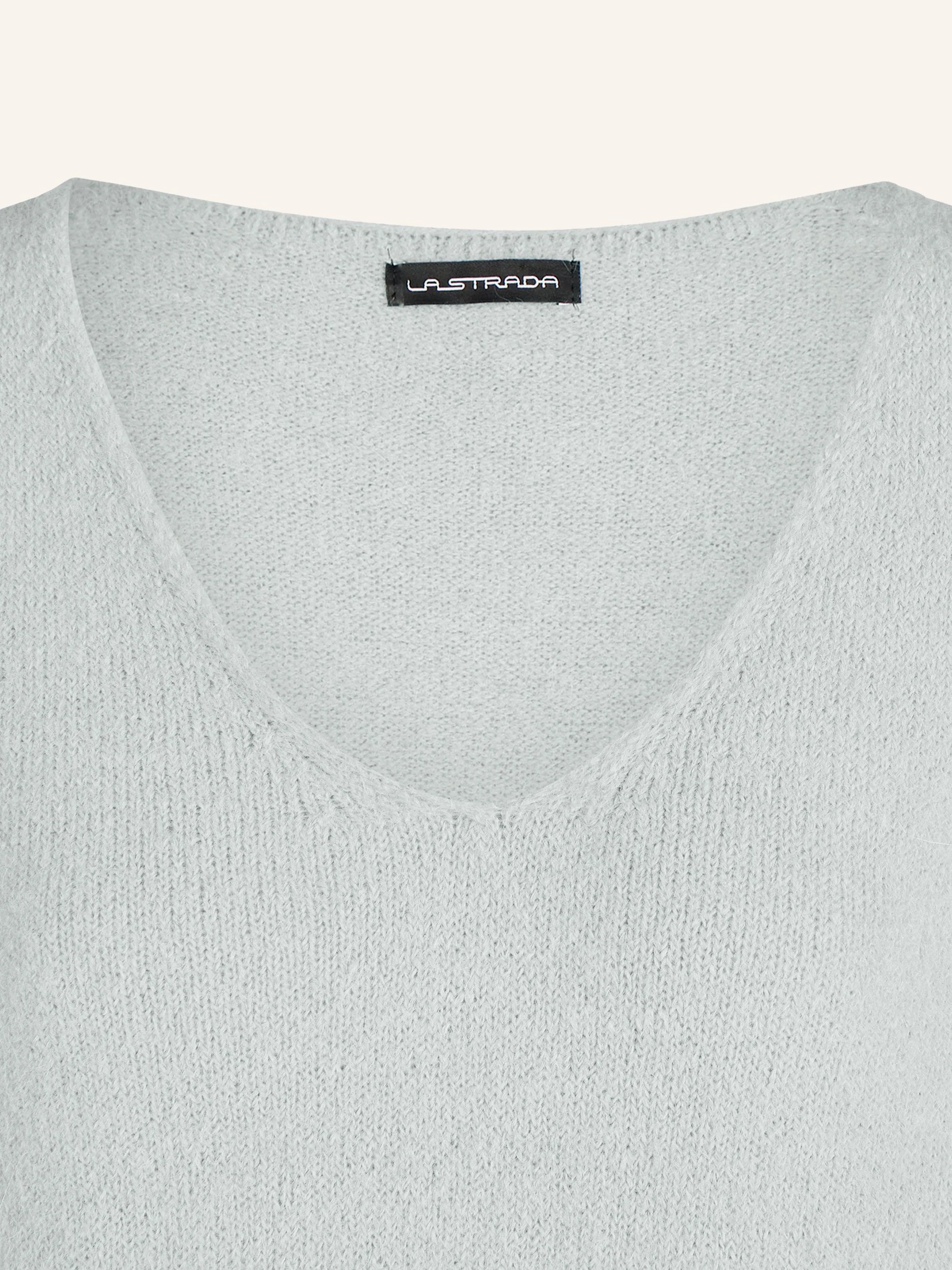 Feinstrickpullover mit halblangen Ärmeln - Image 12