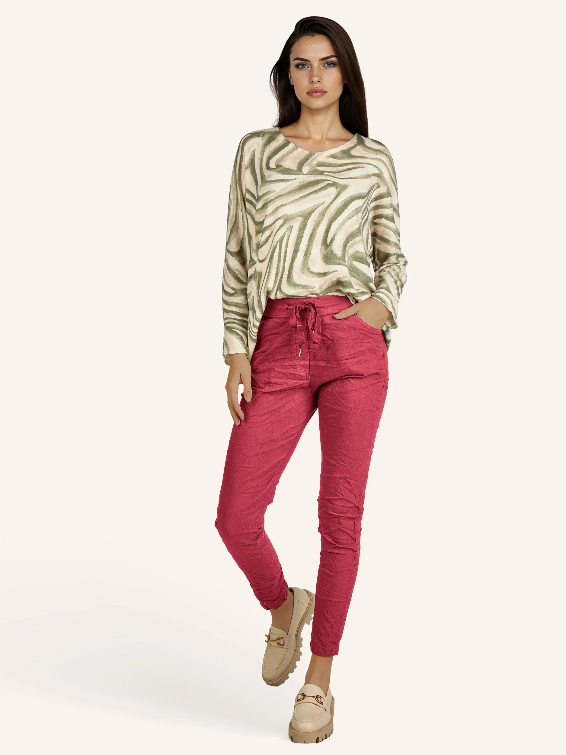 Freizeithose in Knitteroptik - Image 10