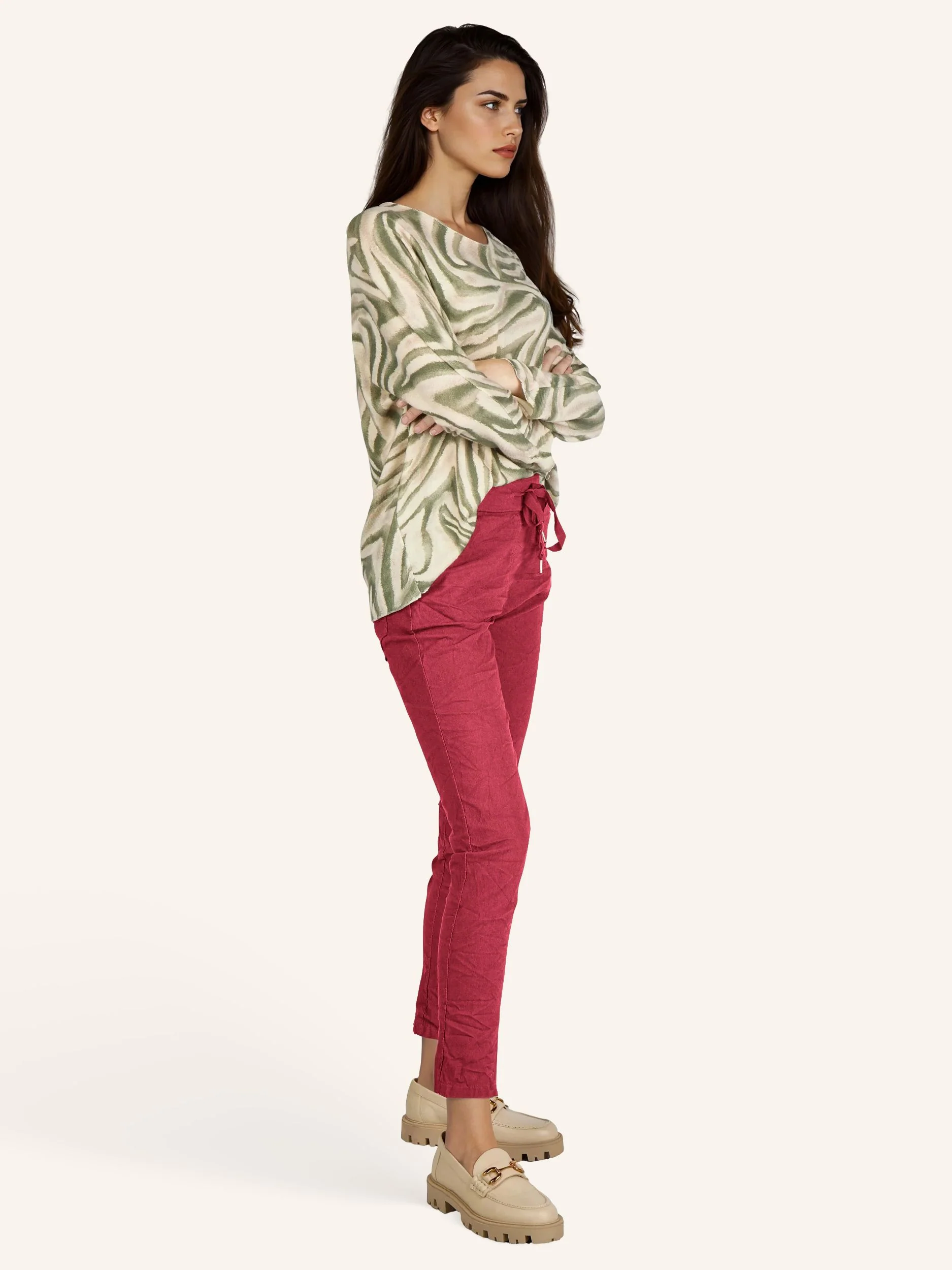 Freizeithose in Knitteroptik - Image 11