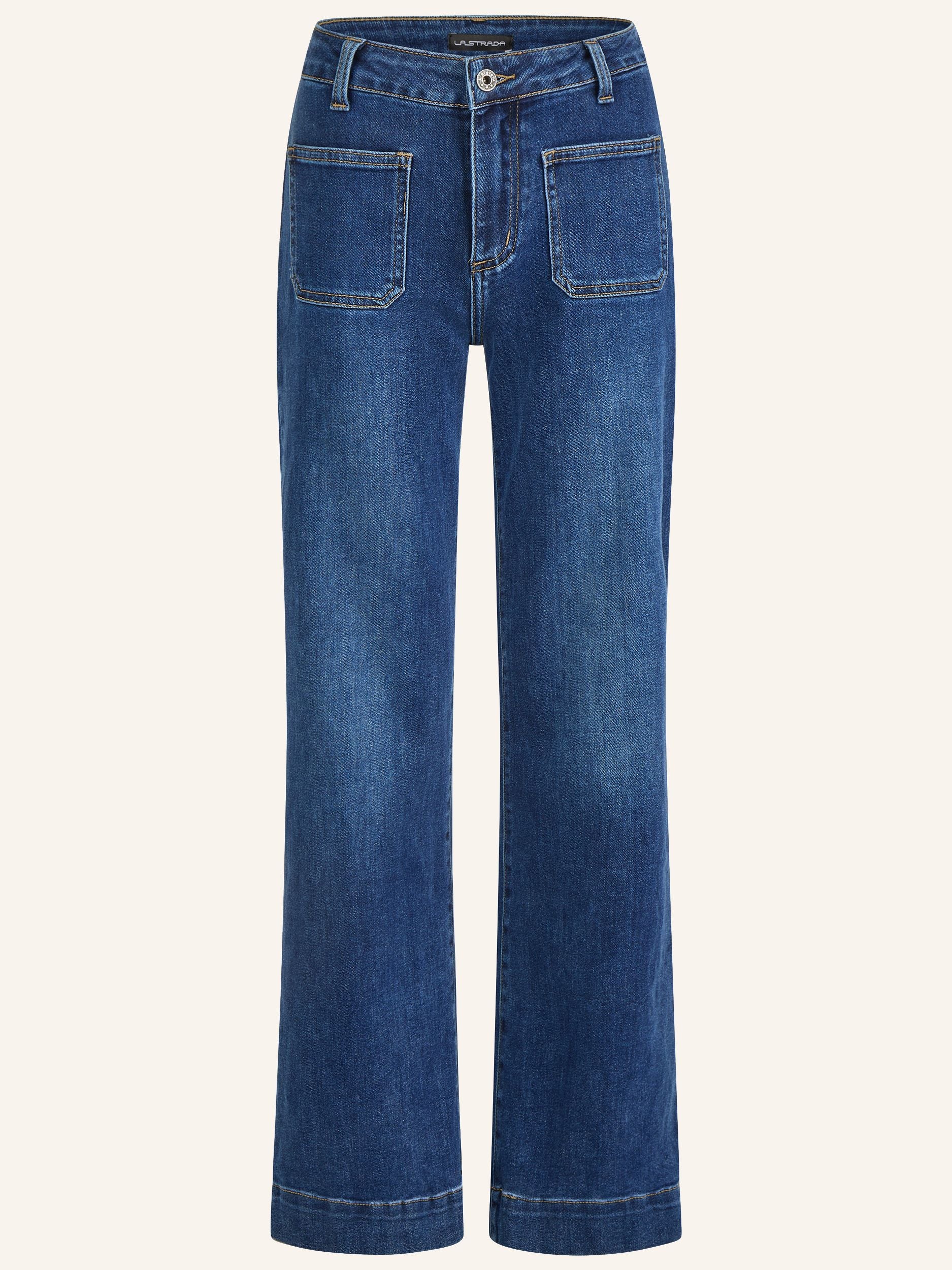 Jeanshose mit weitem Bein - Image 4