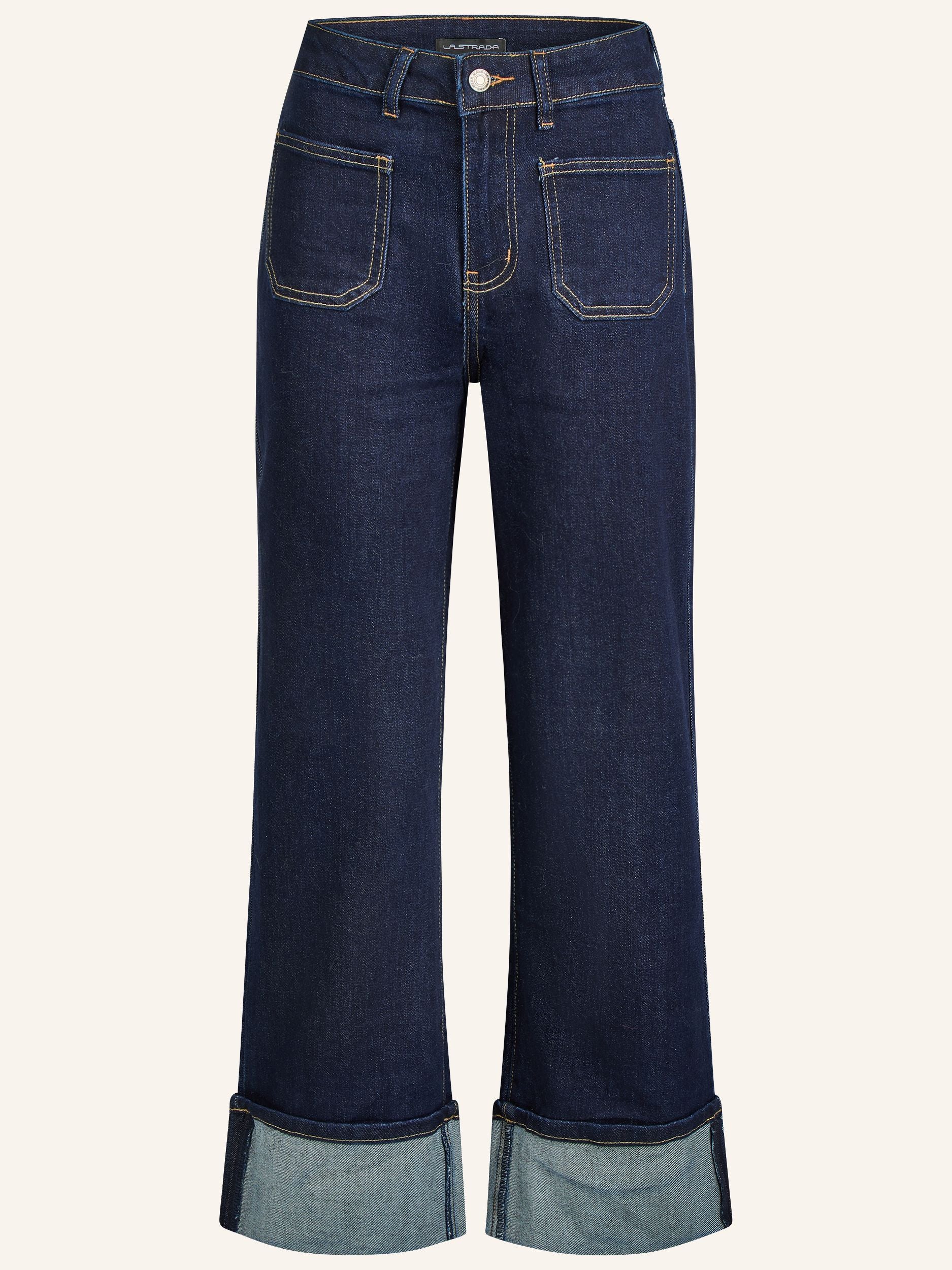 Jeanshose mit weitem Umschlag - Image 4