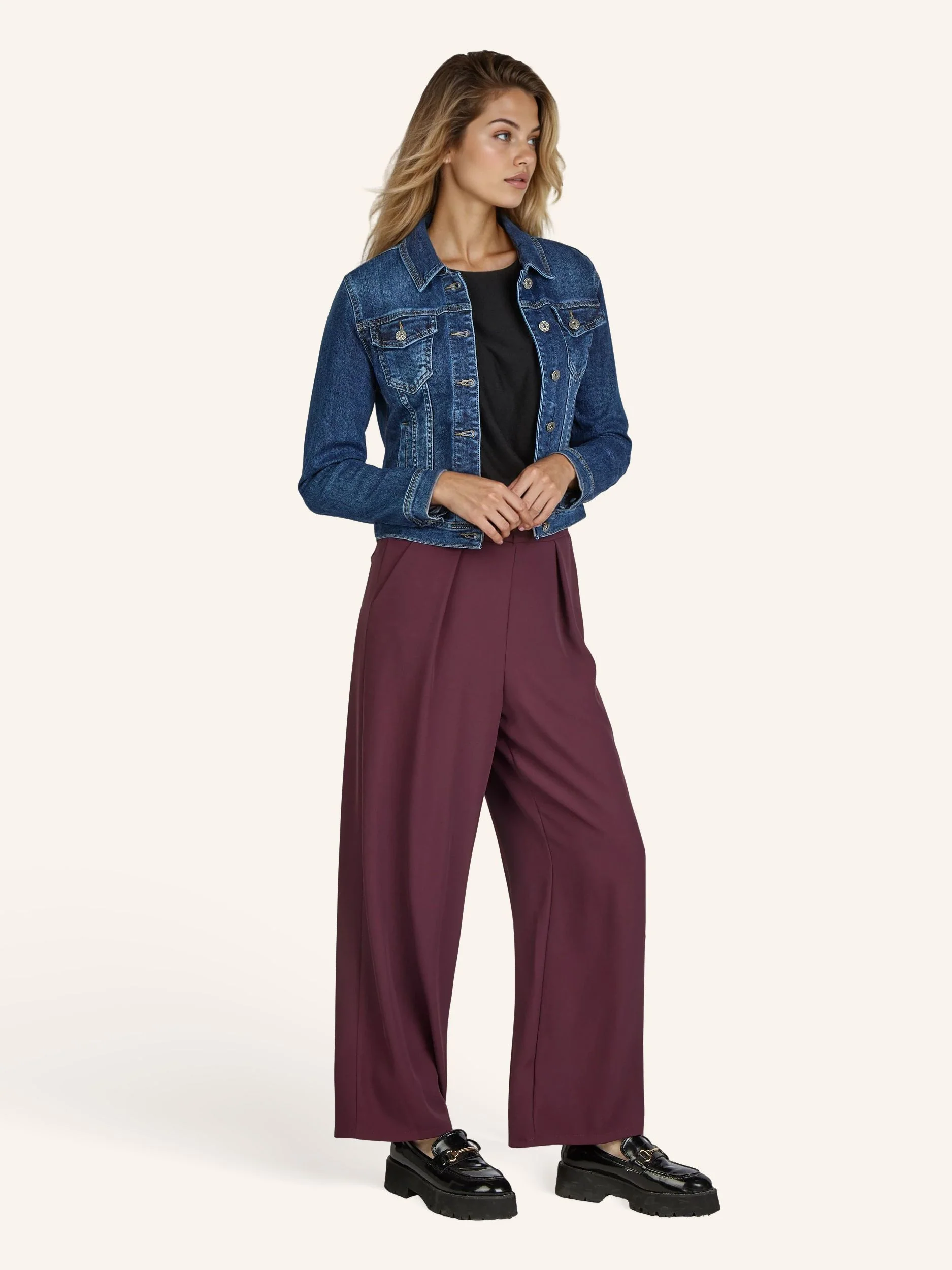 Jeansjacke in Raw-Denim-Optik - Image 3