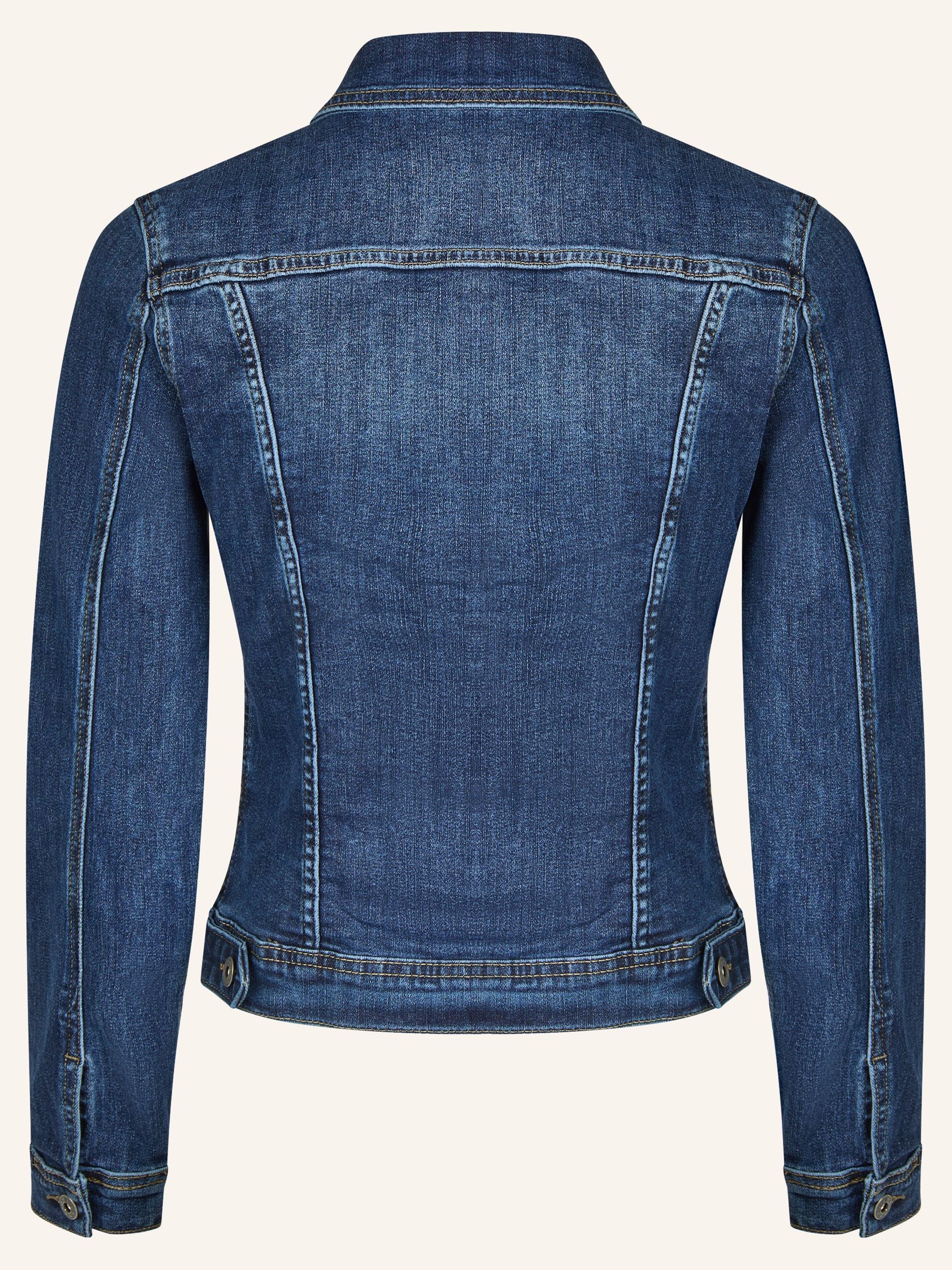 Jeansjacke in Raw-Denim-Optik - Image 5