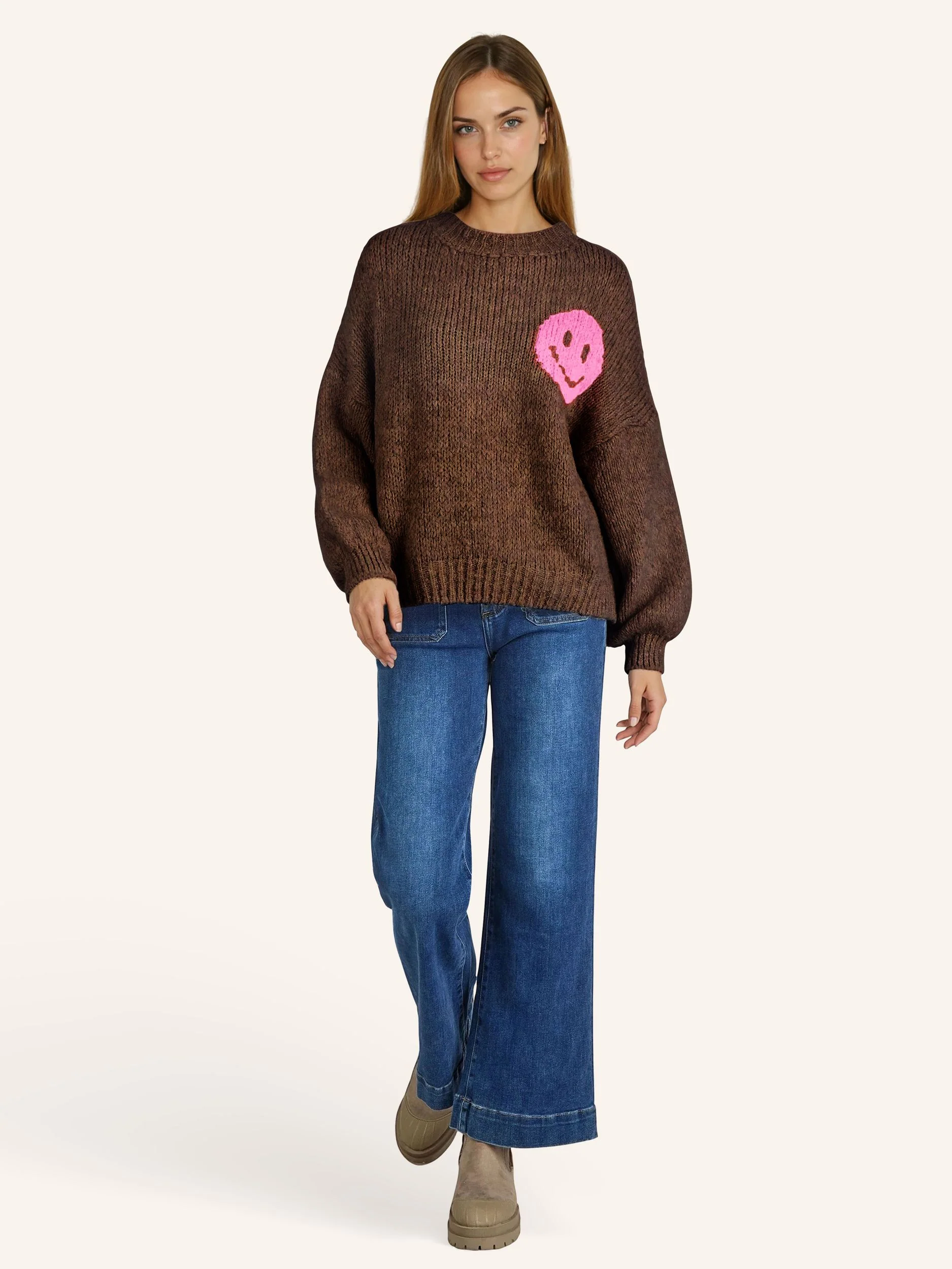 Statement-Strickpullover „Look Back“ - Image 7