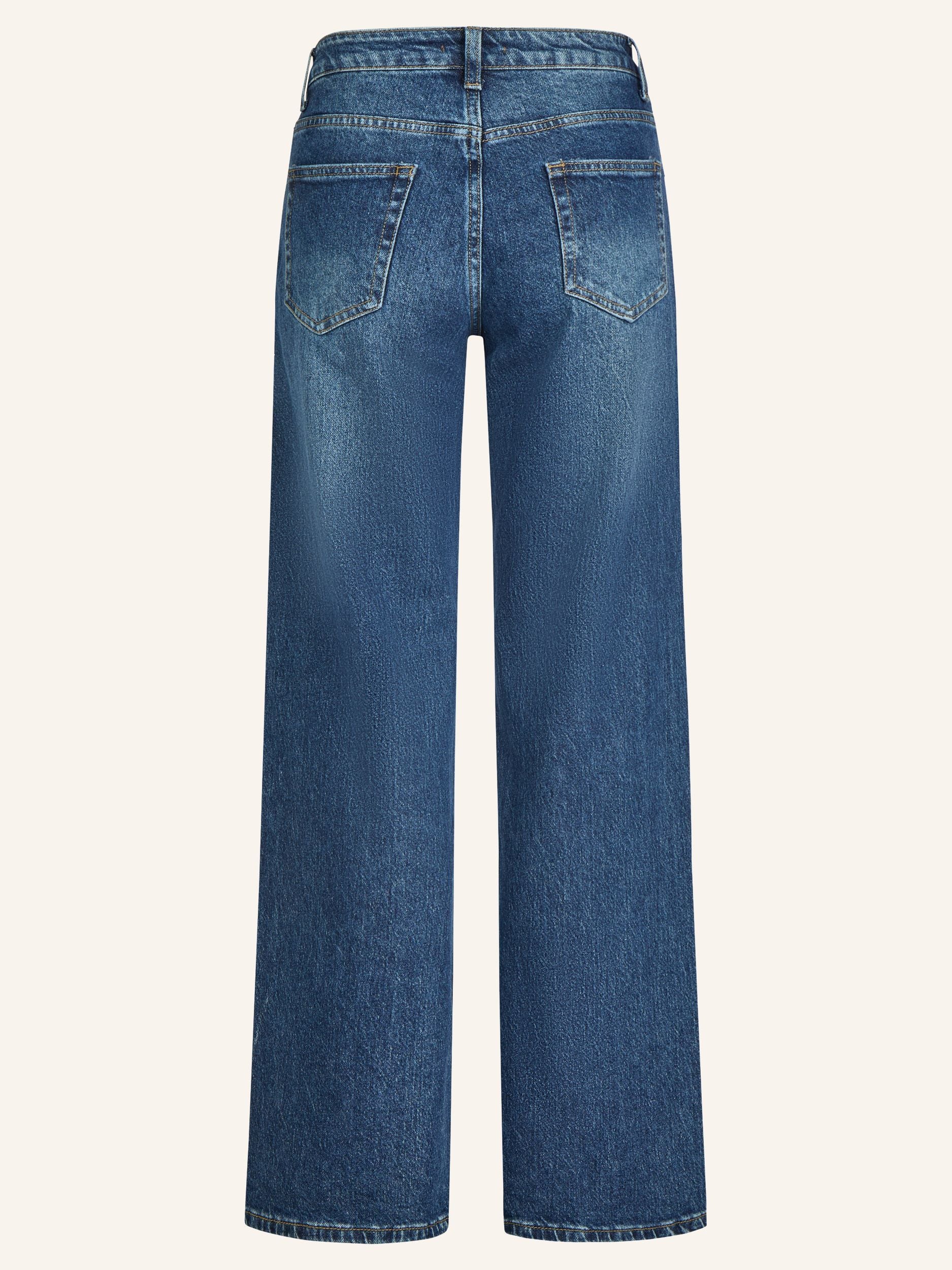 Straight-Leg Jeans mit Strass-Applikationen - Image 5