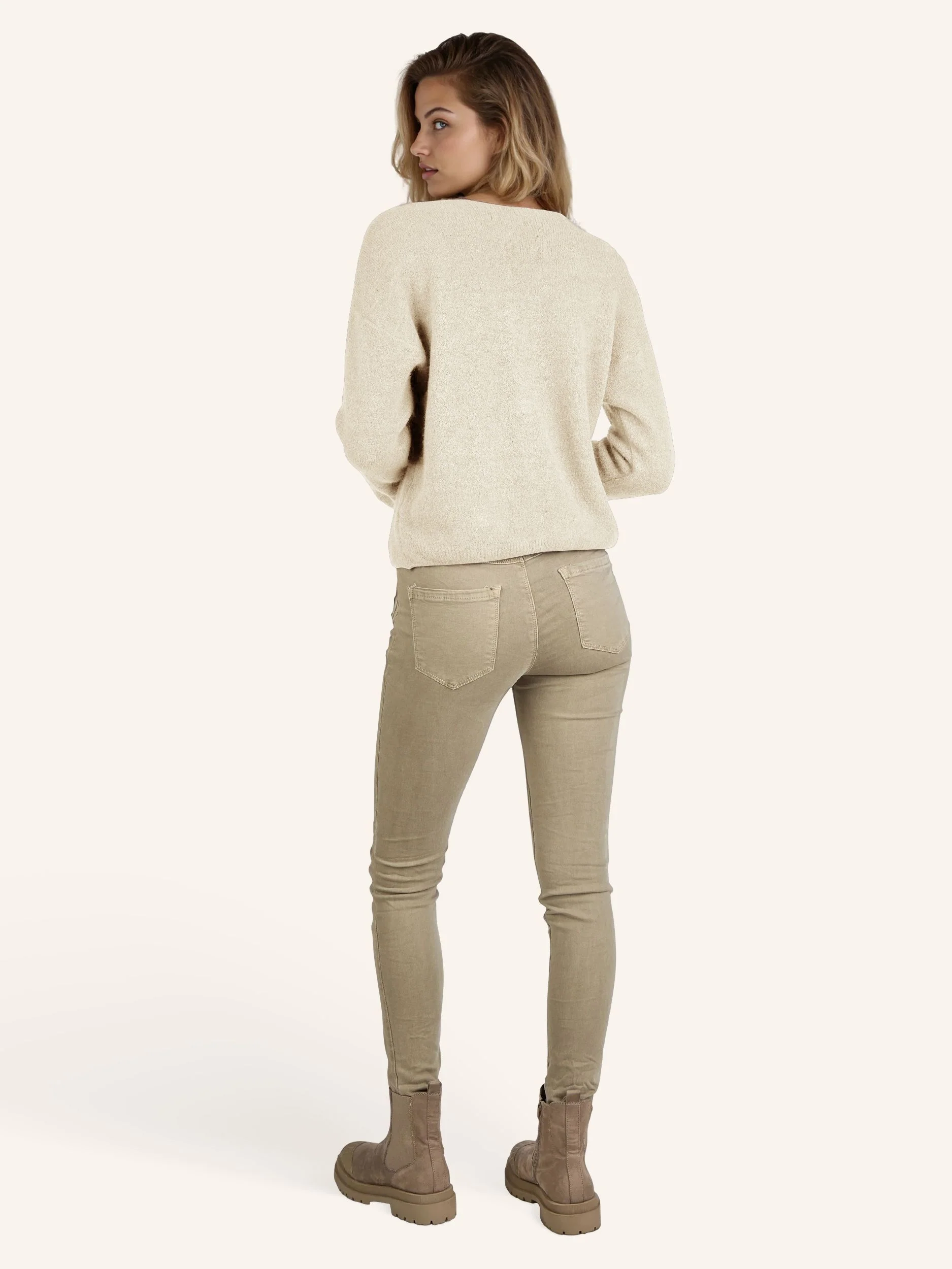 Strick-Cardigan mit Glanzknöpfen - Image 3