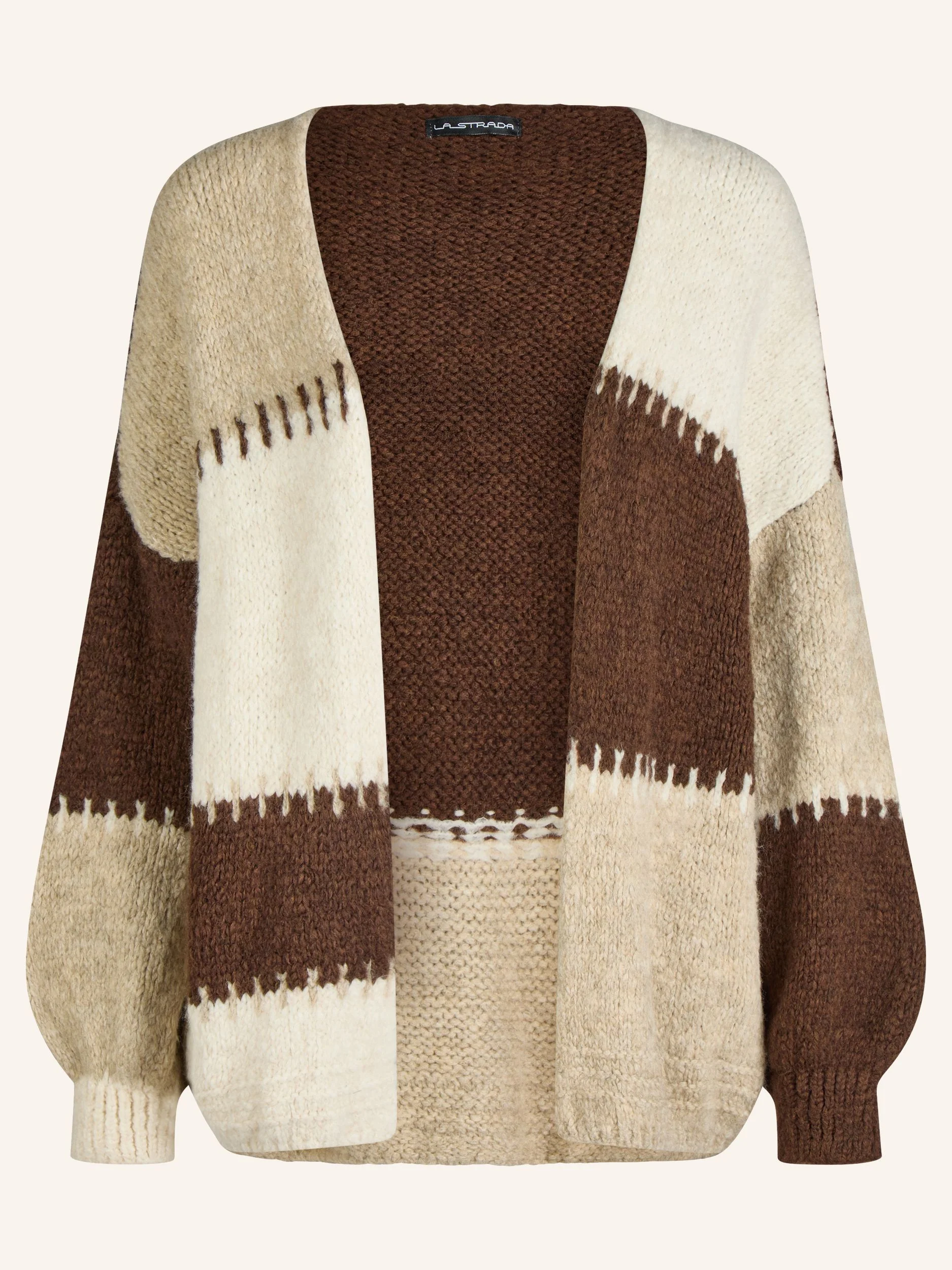 Strickjacke im Colorblock-Design - Image 10