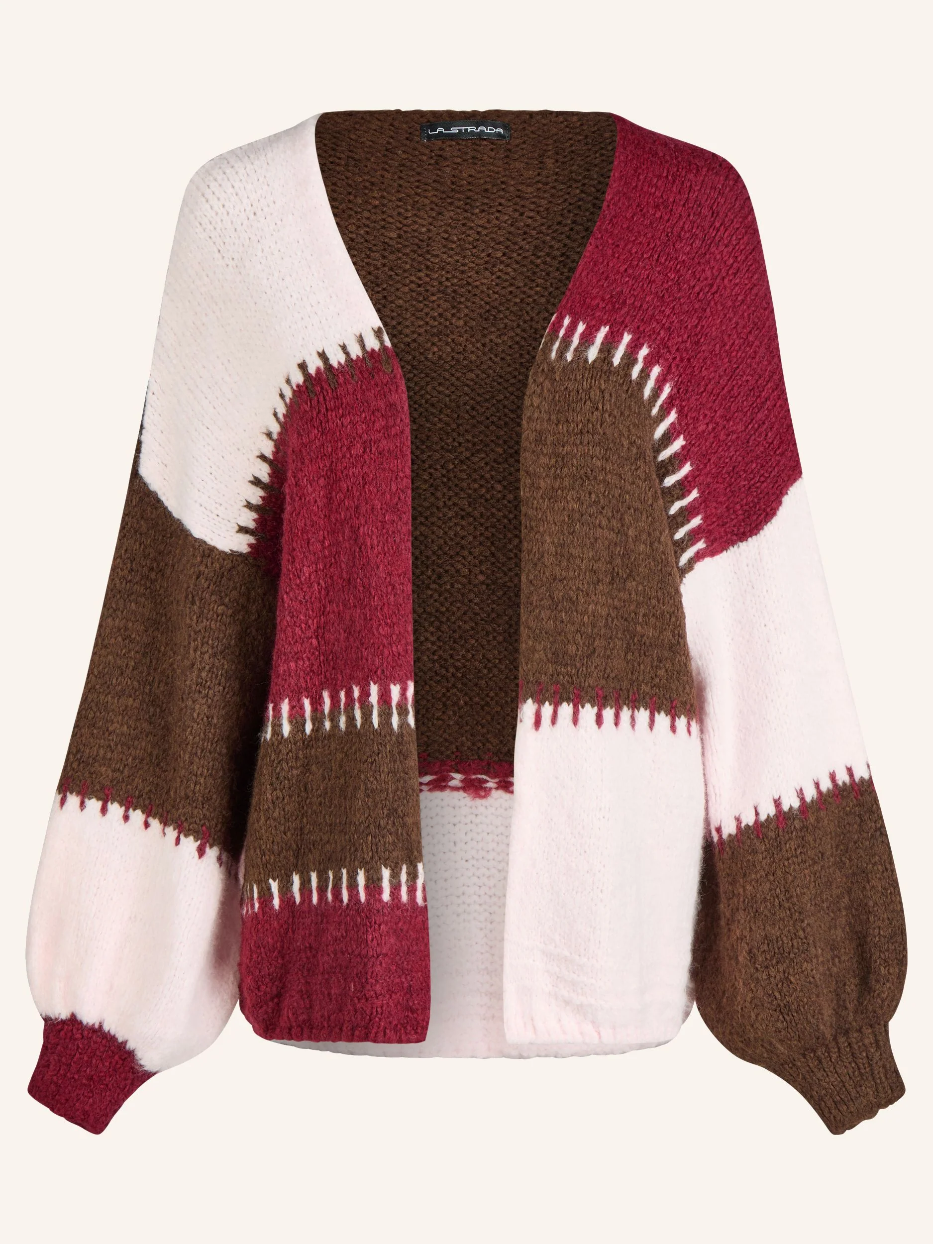 Strickjacke im Colorblock-Design - Image 4