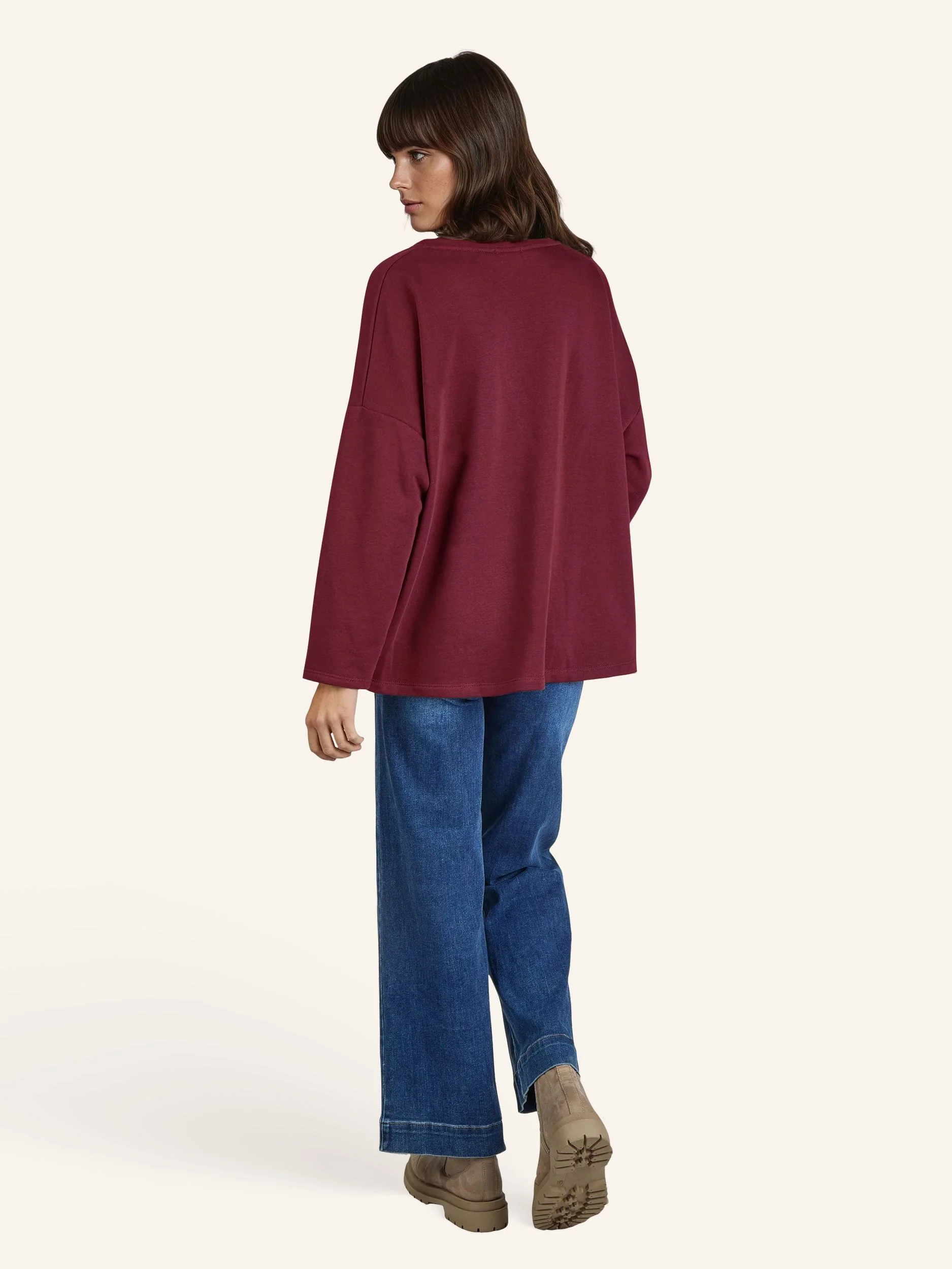 Sweatshirt mit Applikation - Image 9