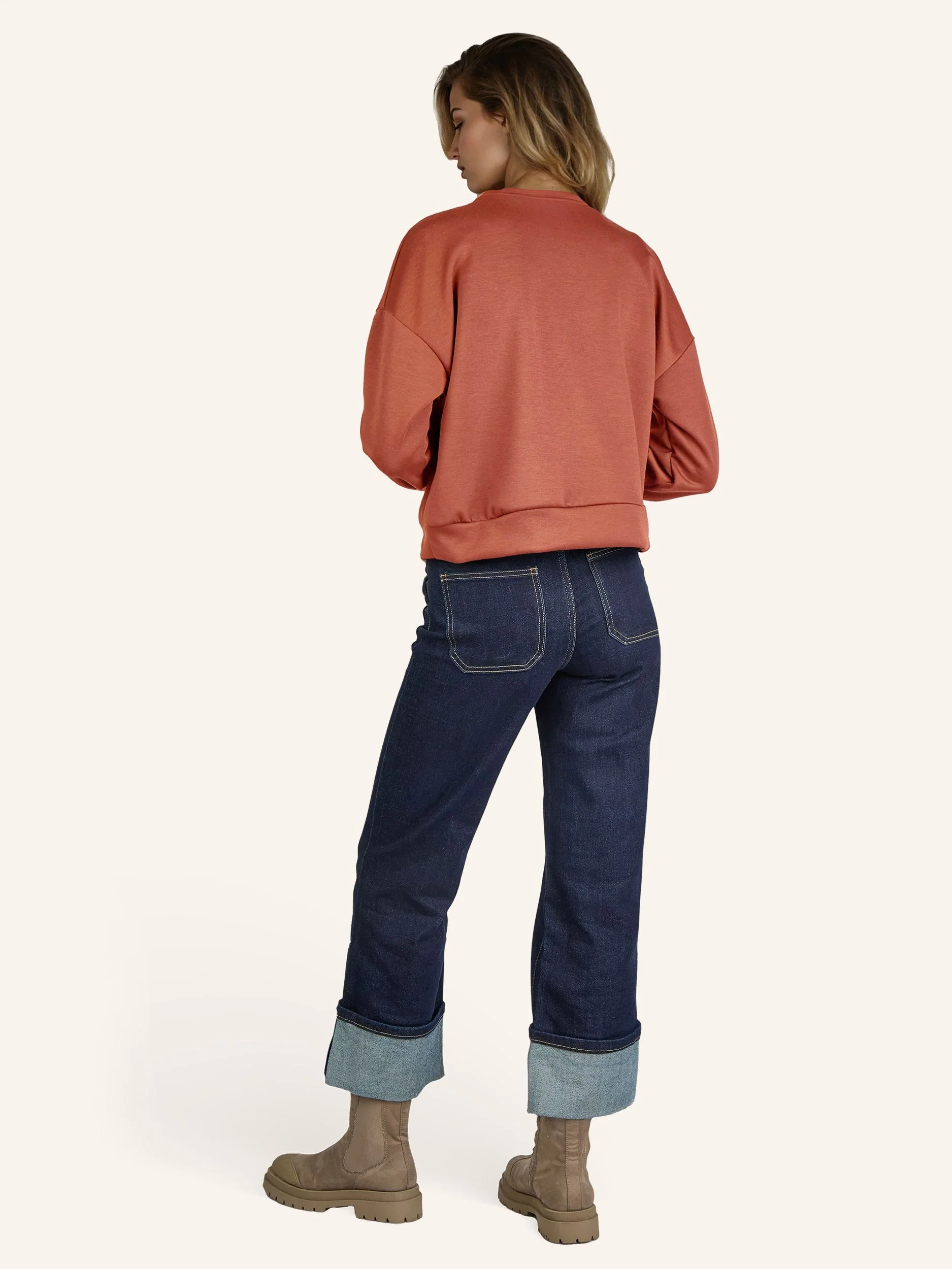 Sweatshirt mit Blüten-Applikation - Image 9