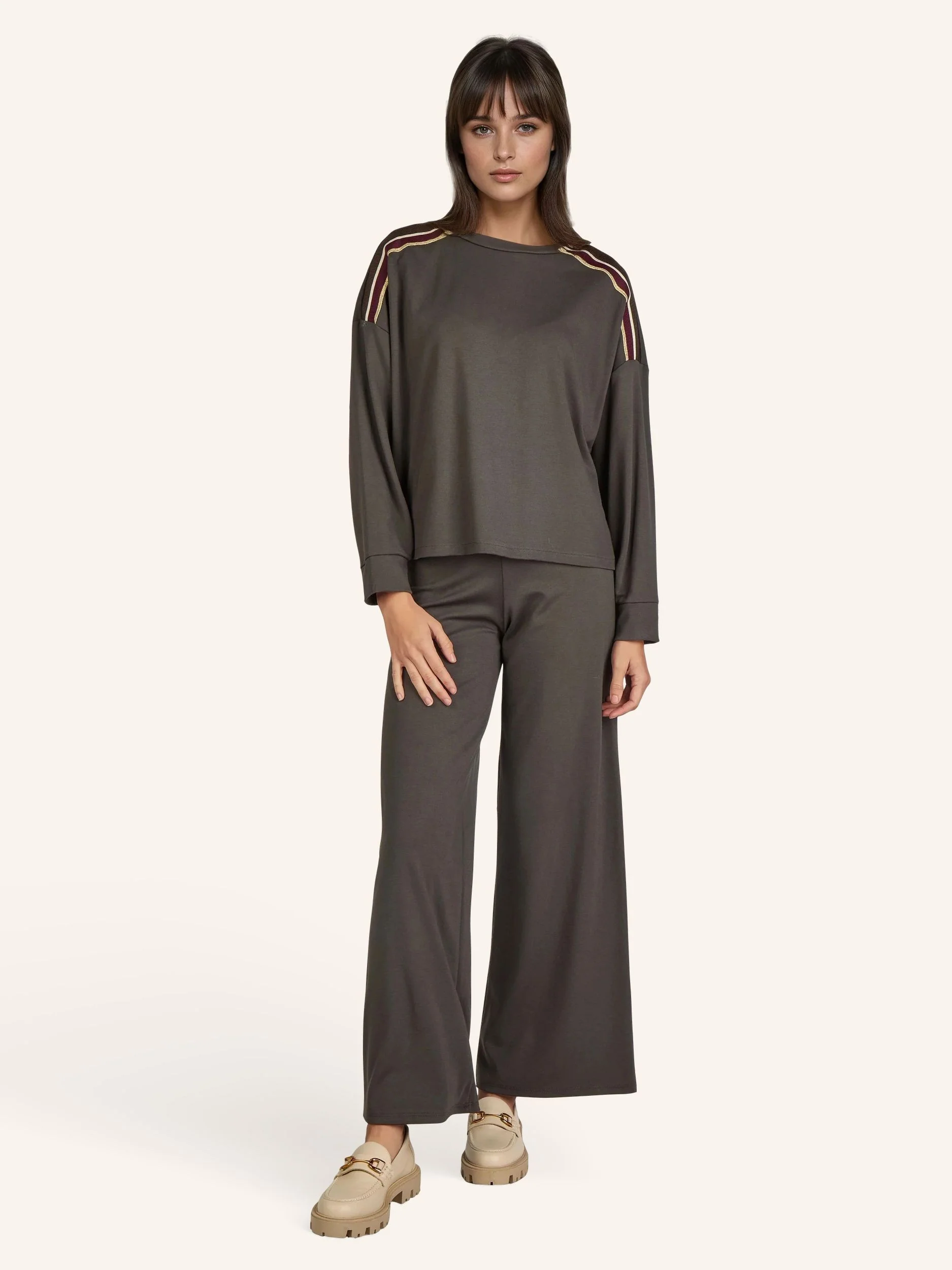 Sweatshirt mit Bündchen-Detail - Image 13
