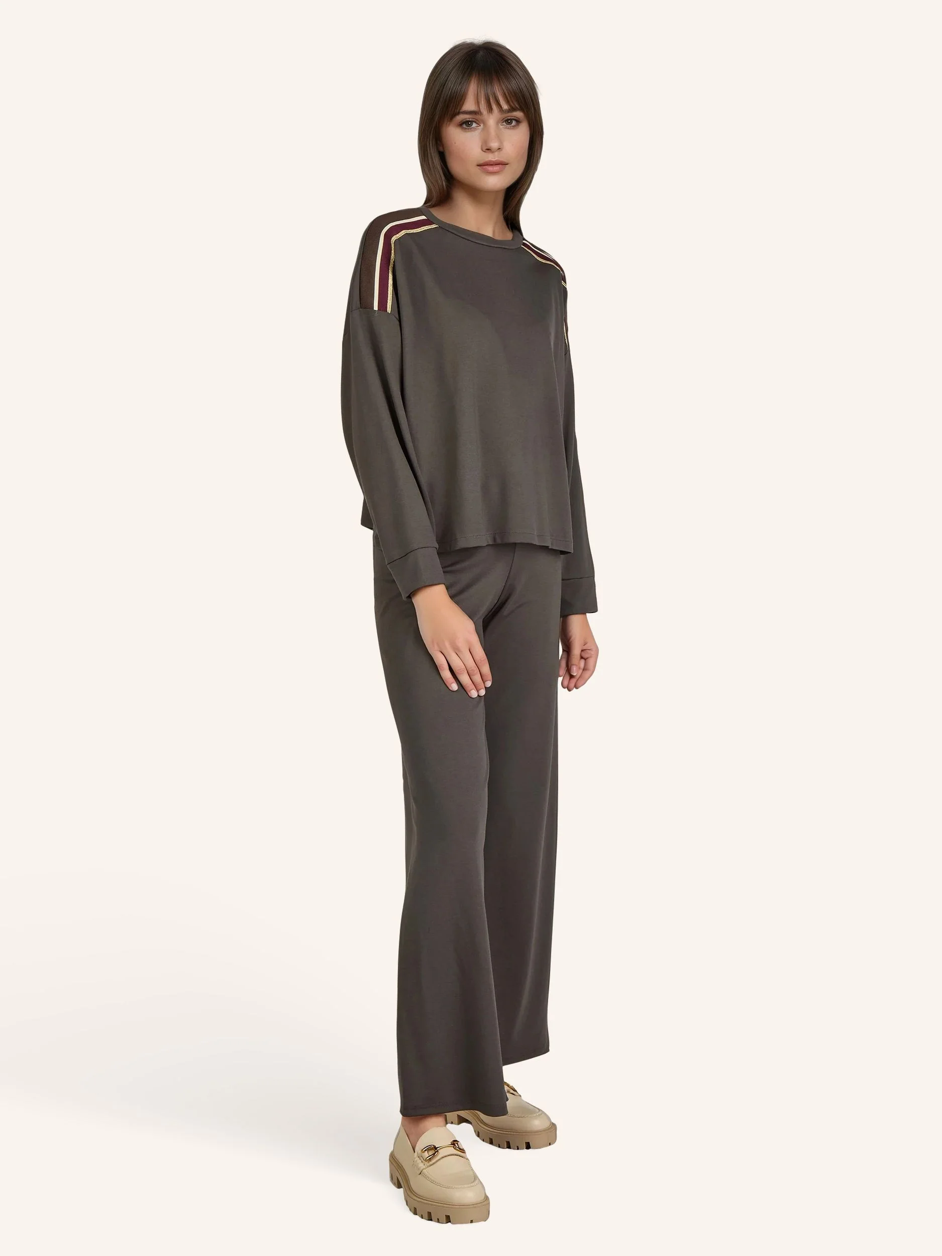 Sweatshirt mit Bündchen-Detail - Image 14