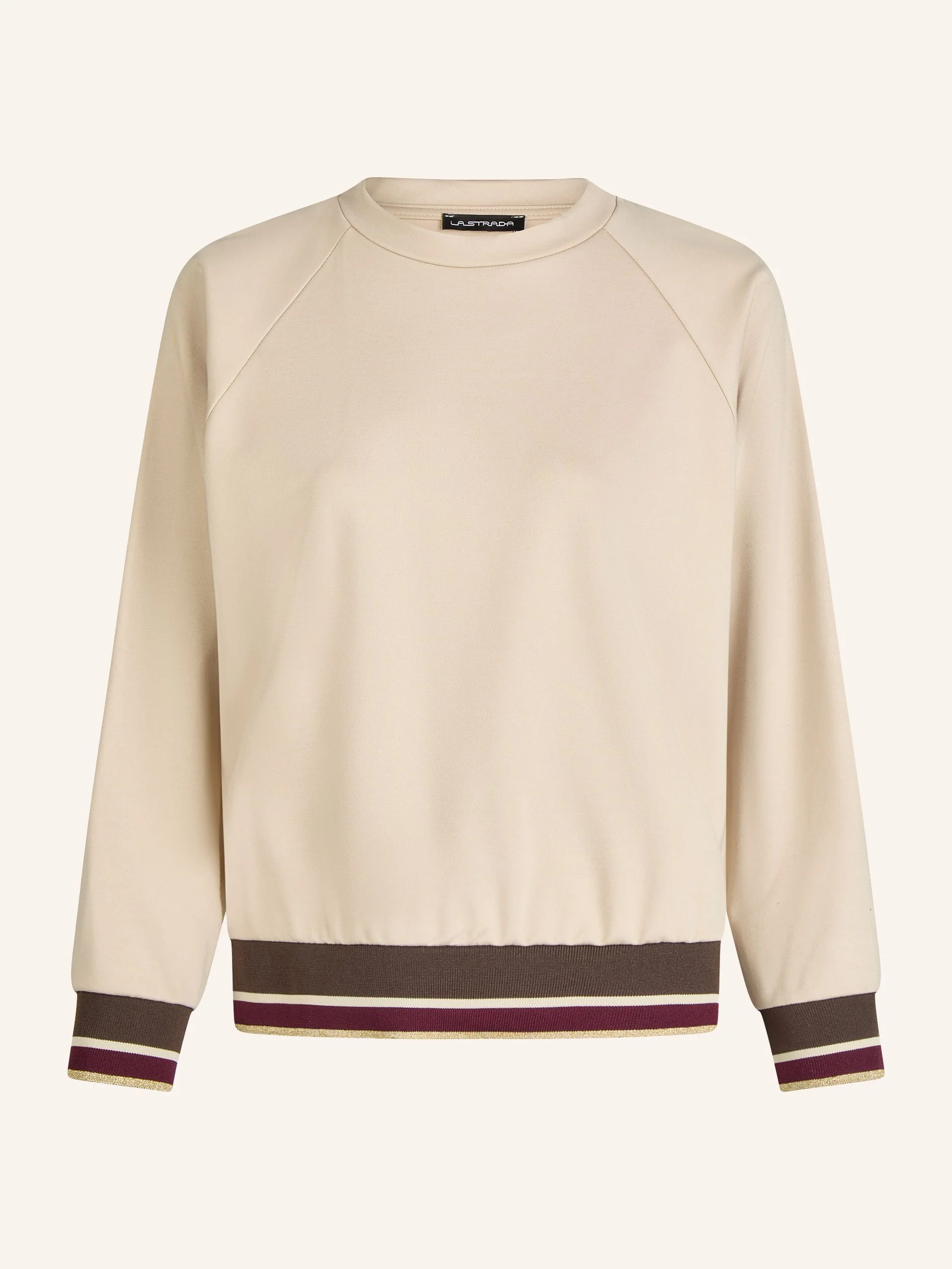 Sweatshirt mit Goldstreifen - Image 4