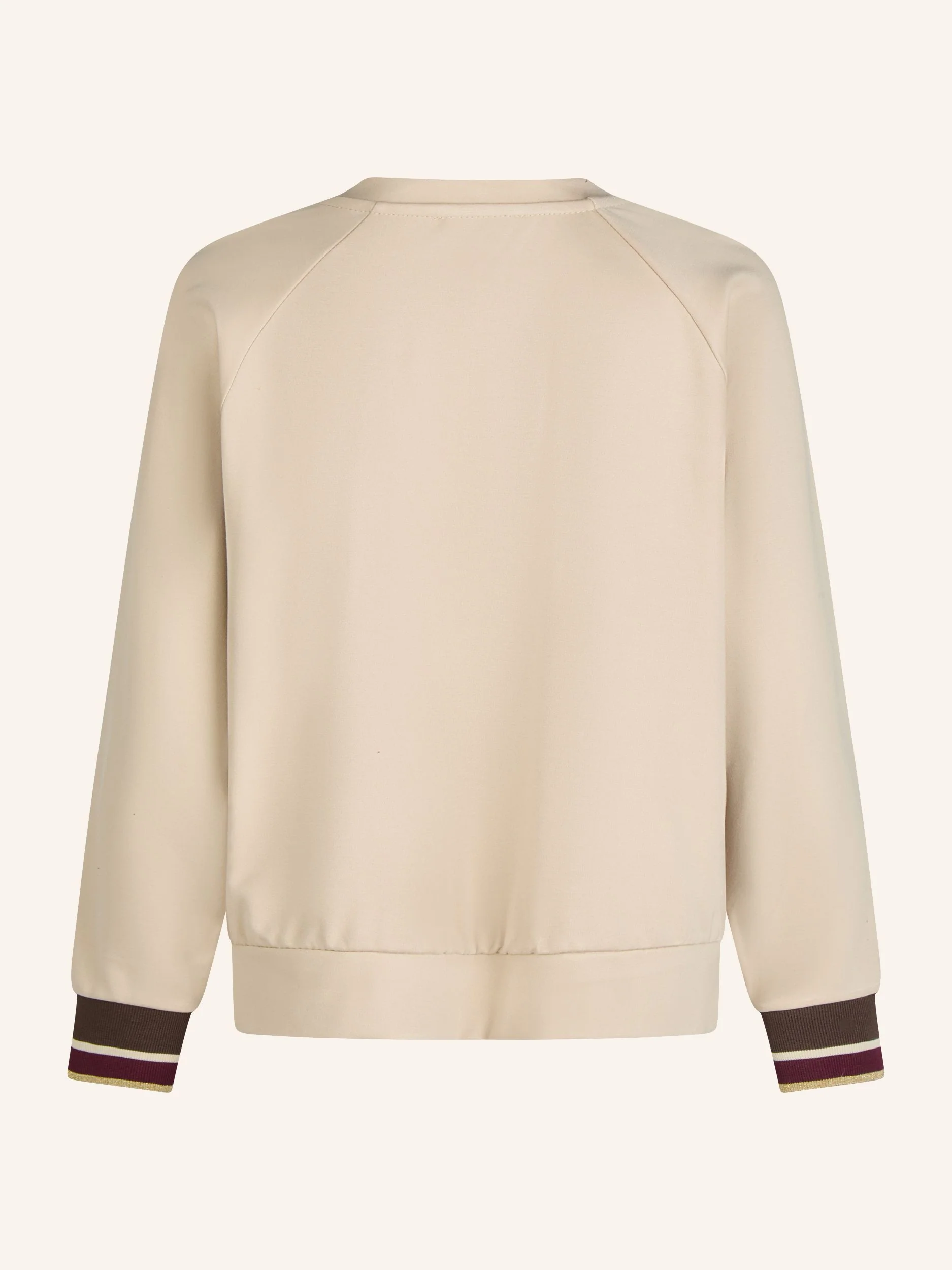 Sweatshirt mit Goldstreifen - Image 5