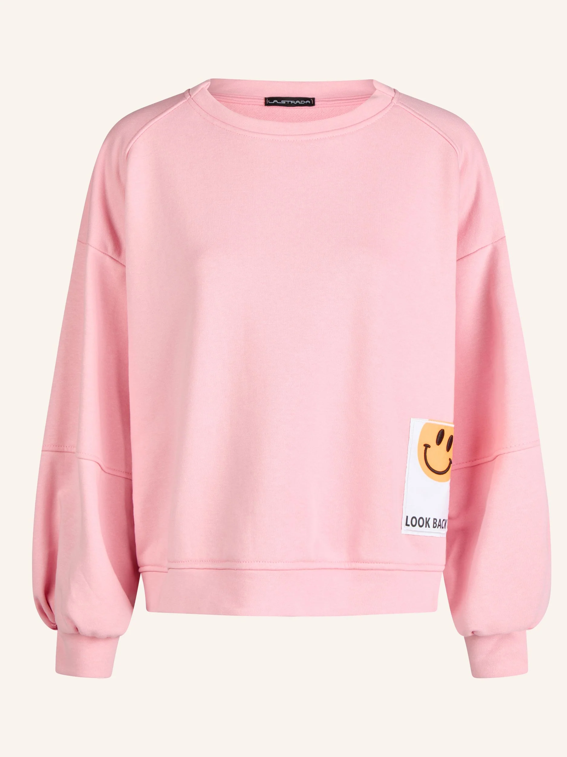 Sweatshirt mit Smiley Applikation - Image 10