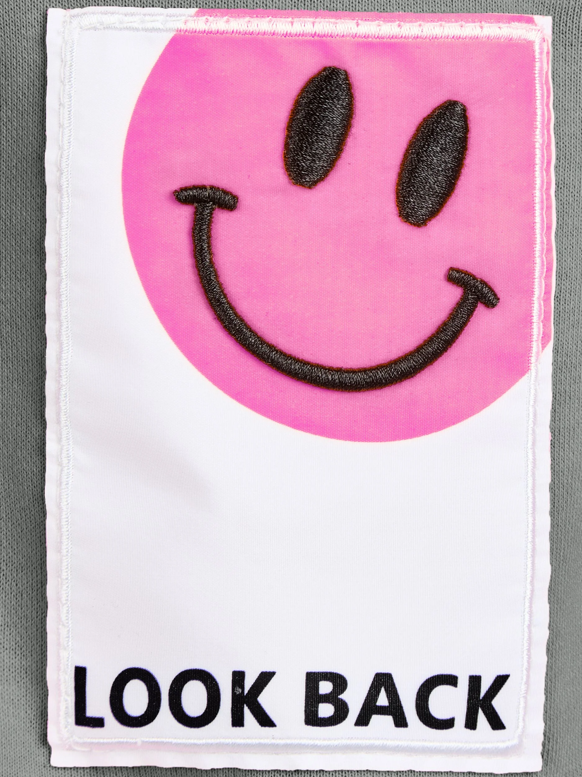 Sweatshirt mit Smiley Applikation - Image 18