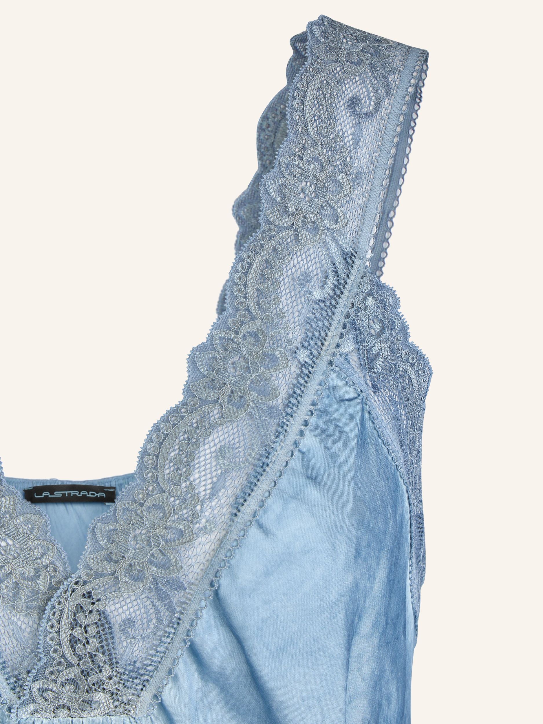 Spitzentop in Seidenoptik - Image 12
