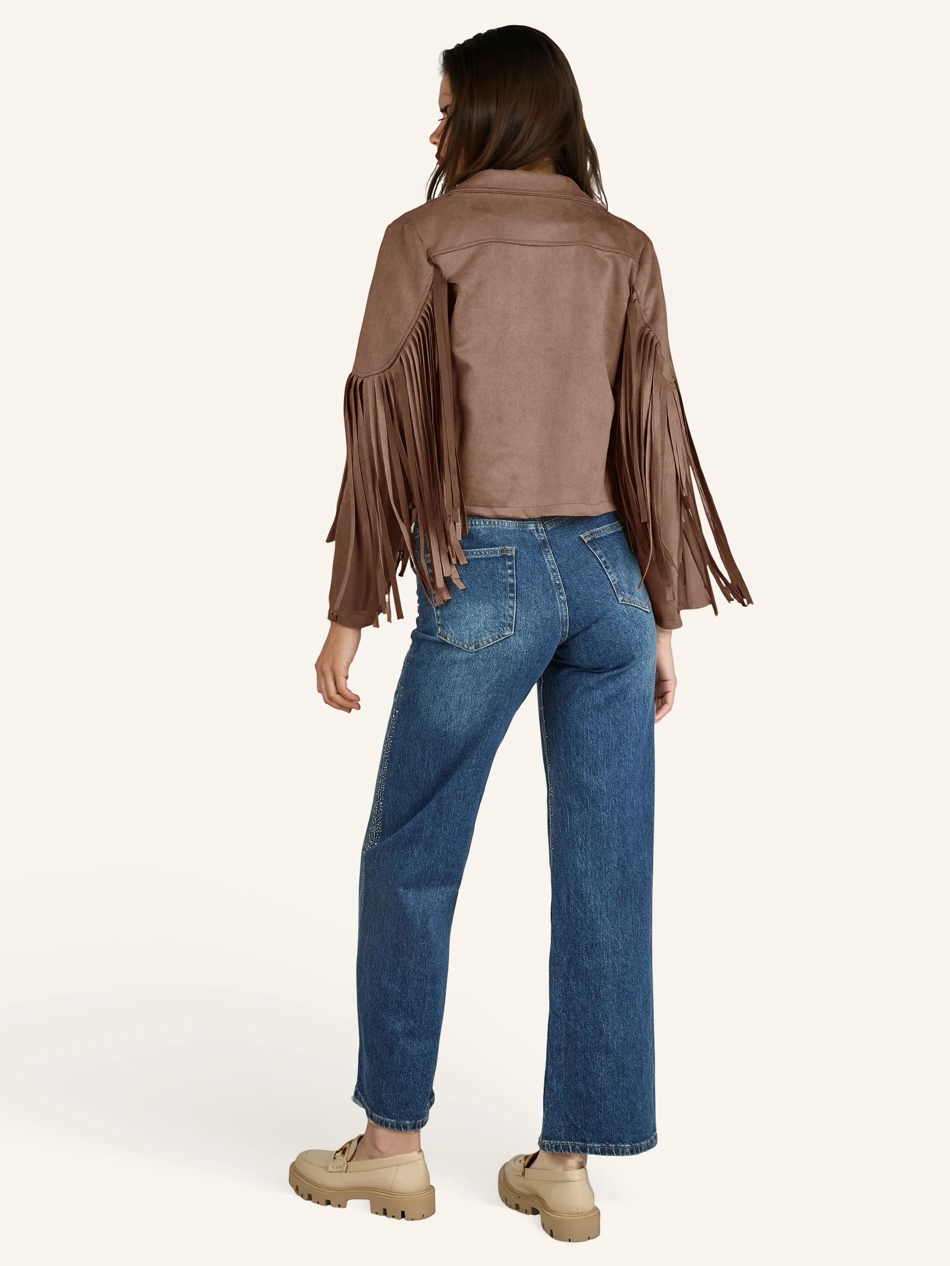 Velours-Fransenbolero - Image 3