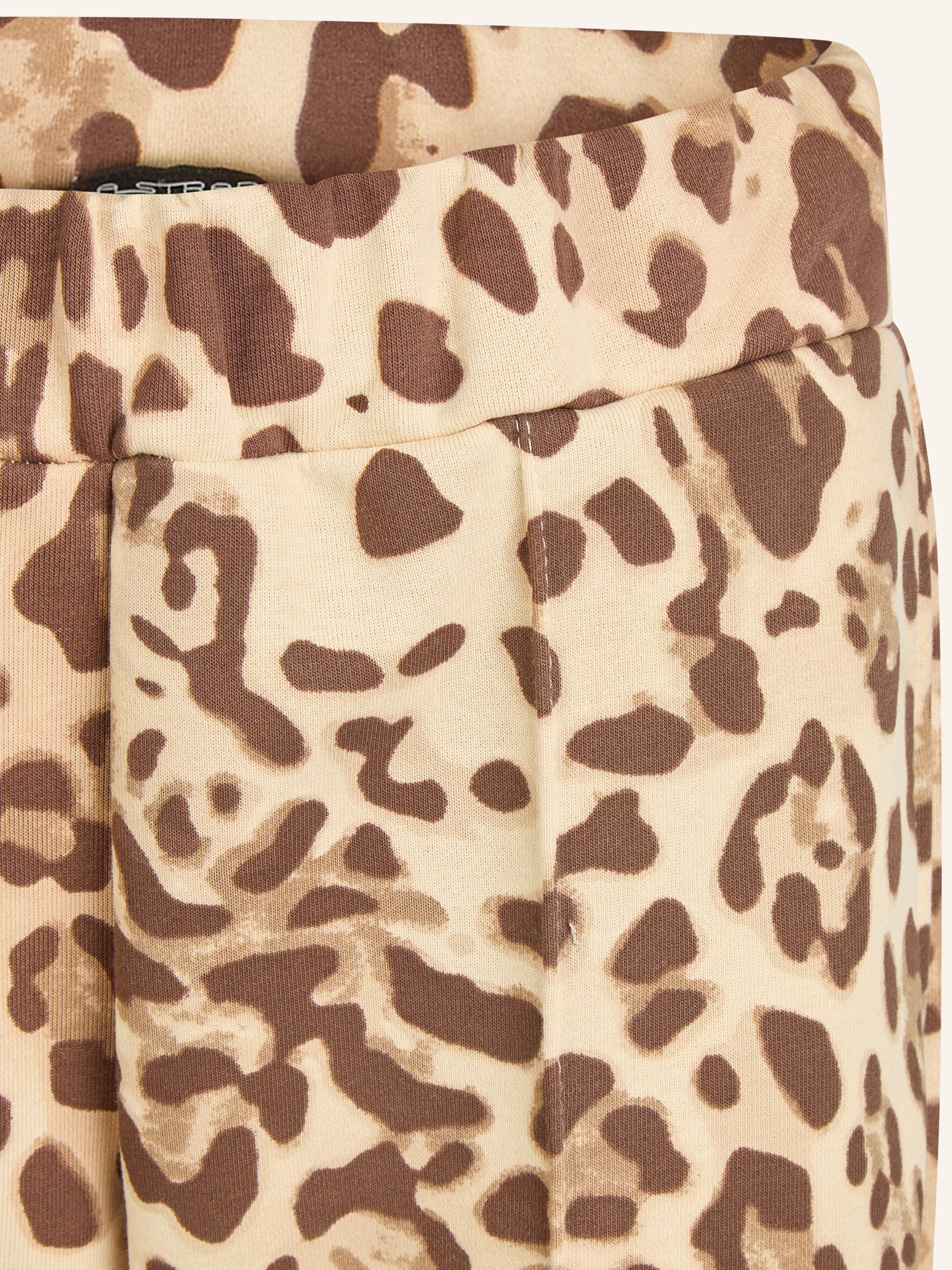 Weit geschnittene Hose mit Animal-Print - Image 12