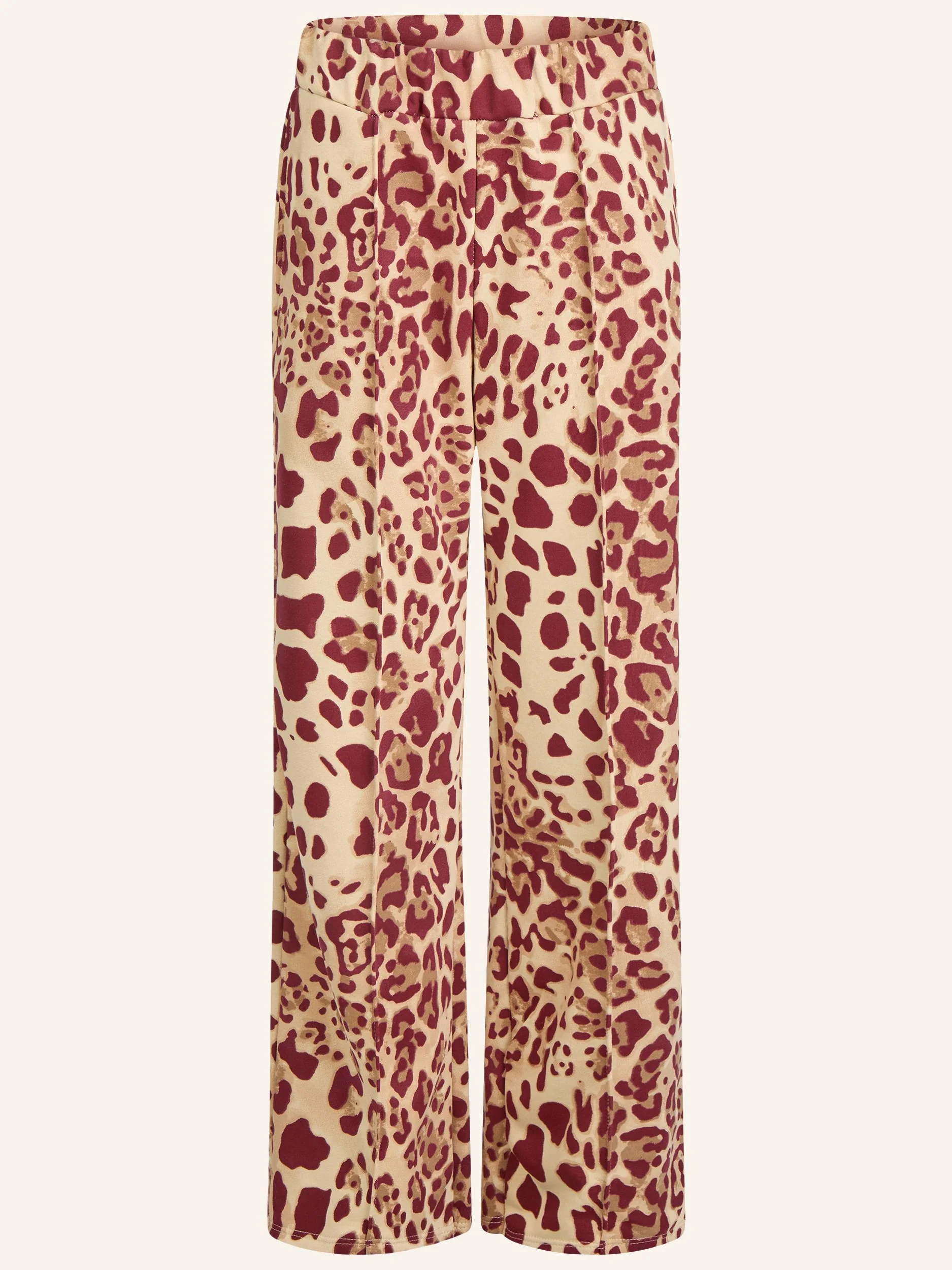 Weit geschnittene Hose mit Animal-Print - Image 4