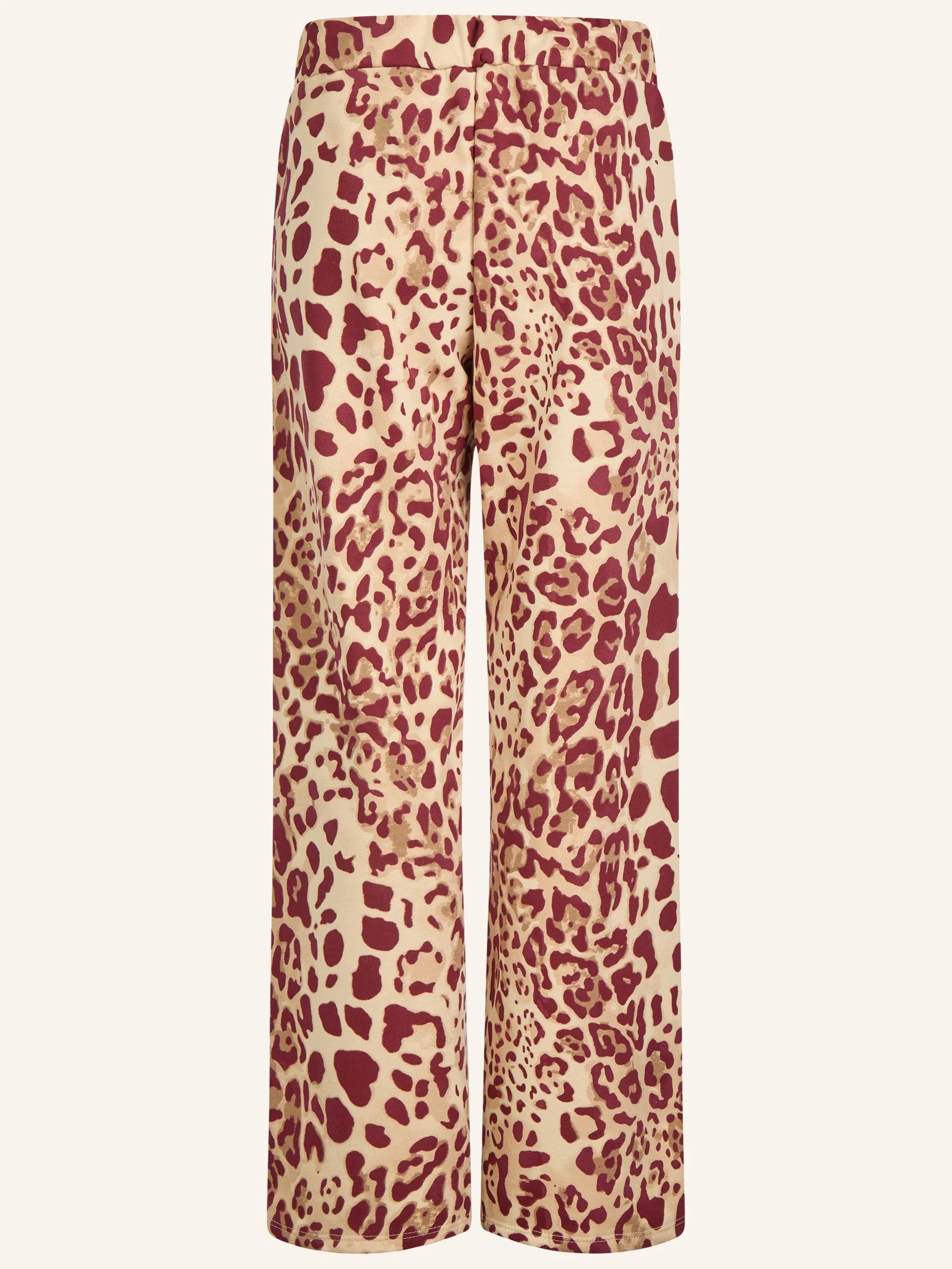 Weit geschnittene Hose mit Animal-Print - Image 5