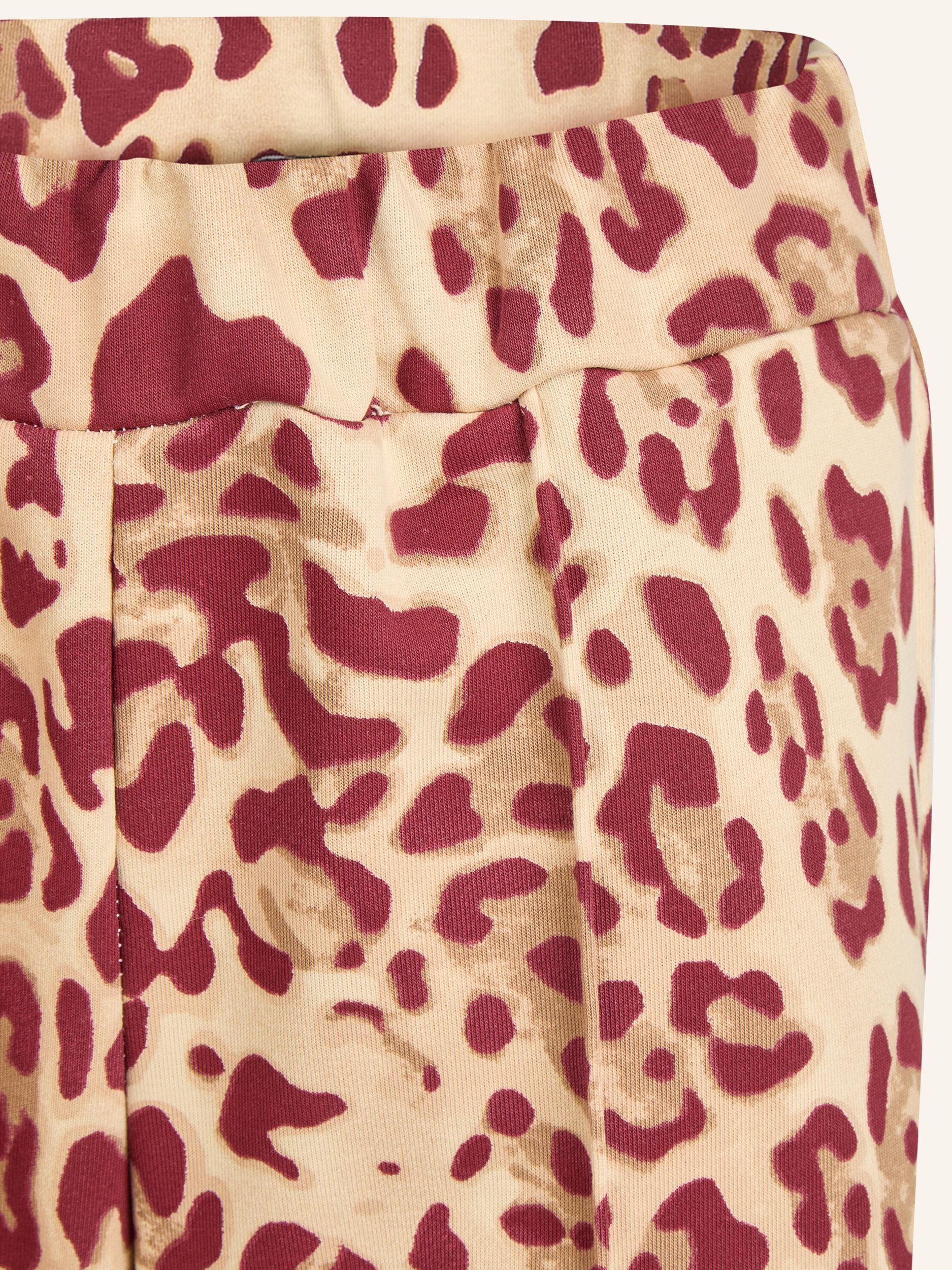 Weit geschnittene Hose mit Animal-Print - Image 6