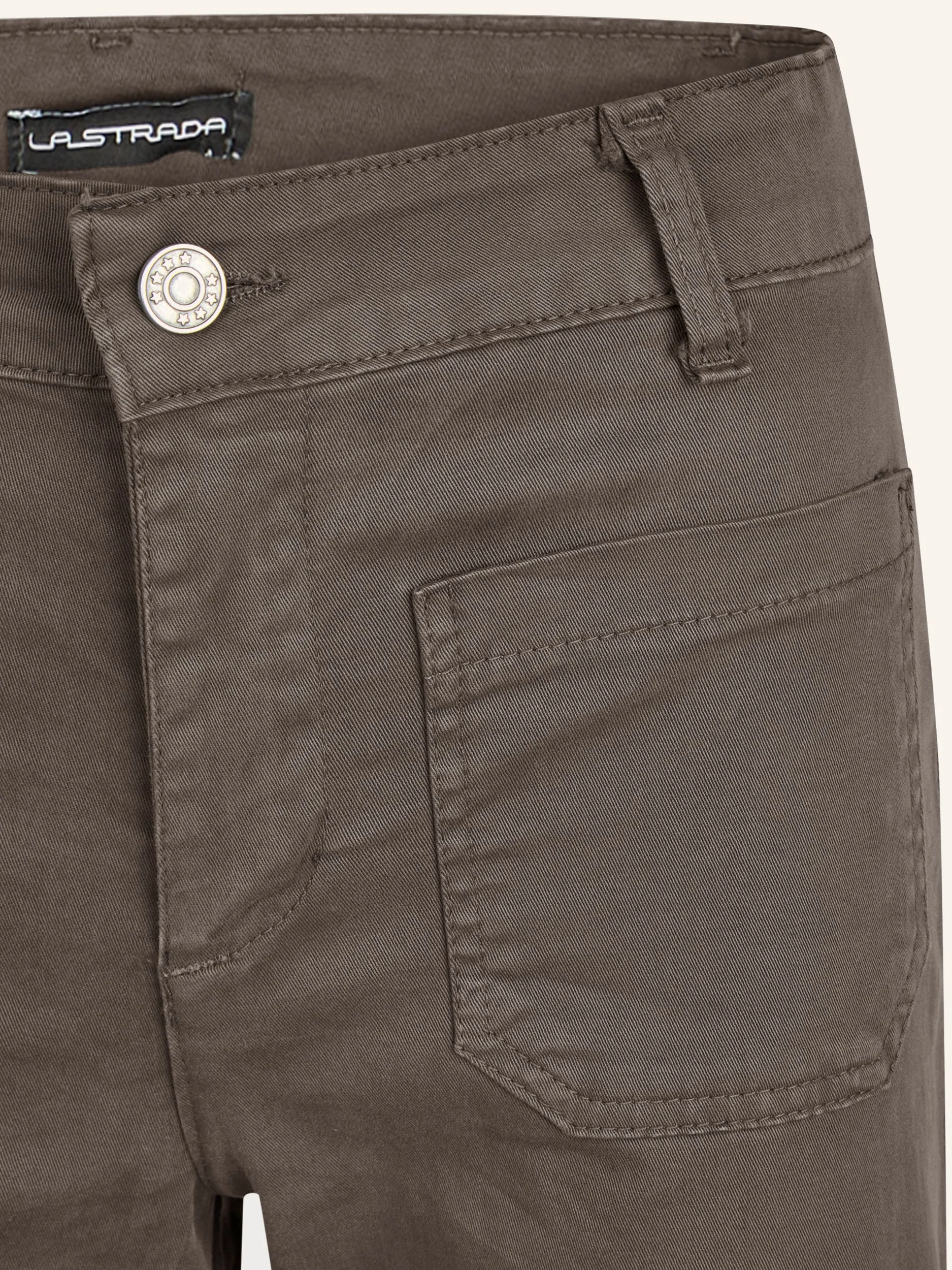 Wide-Leg-Hose aus Baumwoll-Stretch - Image 12