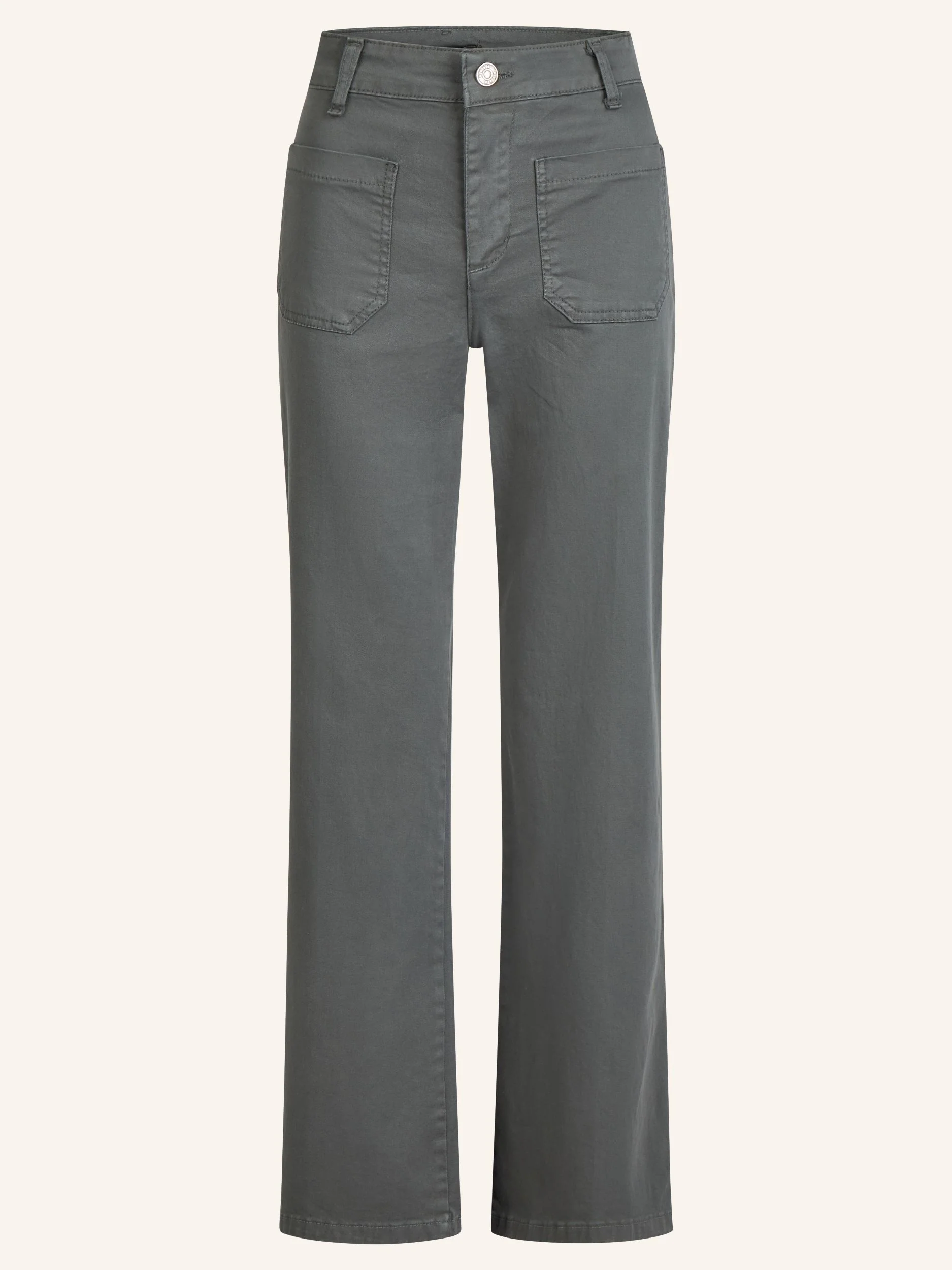 Wide-Leg-Hose aus Baumwoll-Stretch - Image 16
